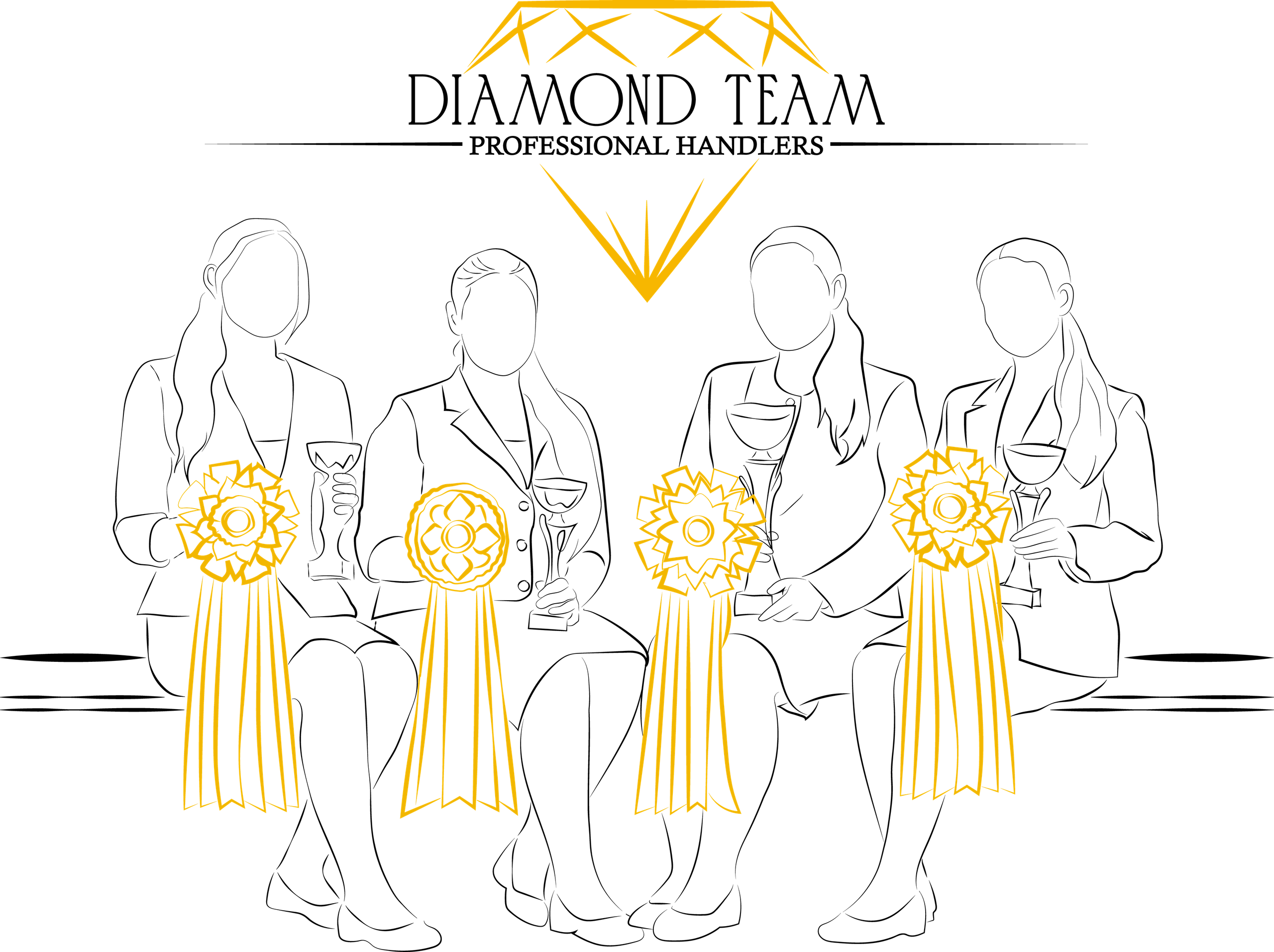 Лого для команды хендлеров. Фотограф анималист Благовещенск. Сафонова Виктория