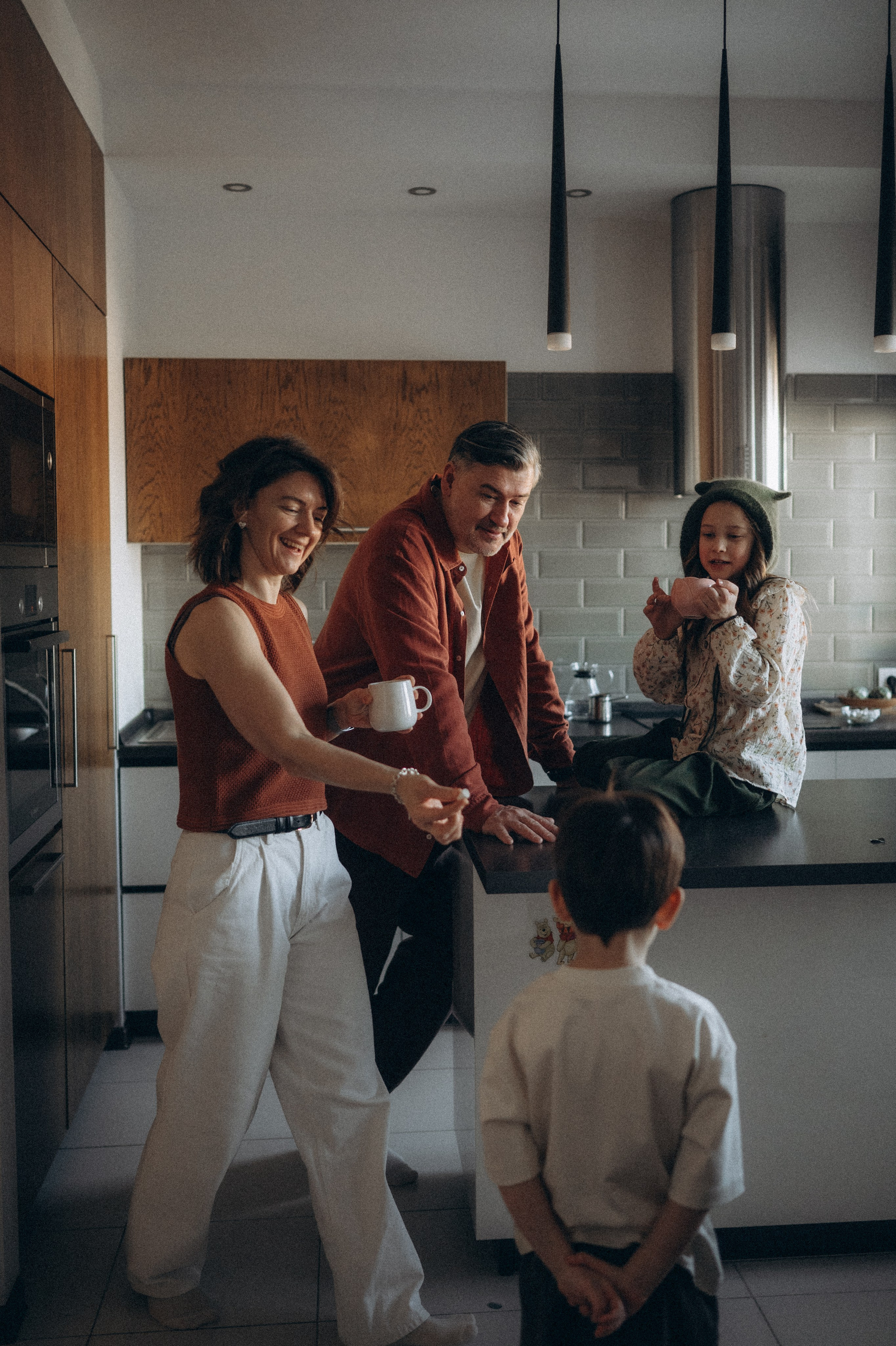 Сергей, Ольга, Алиса и Саша. Фотограф Горбенко Анна