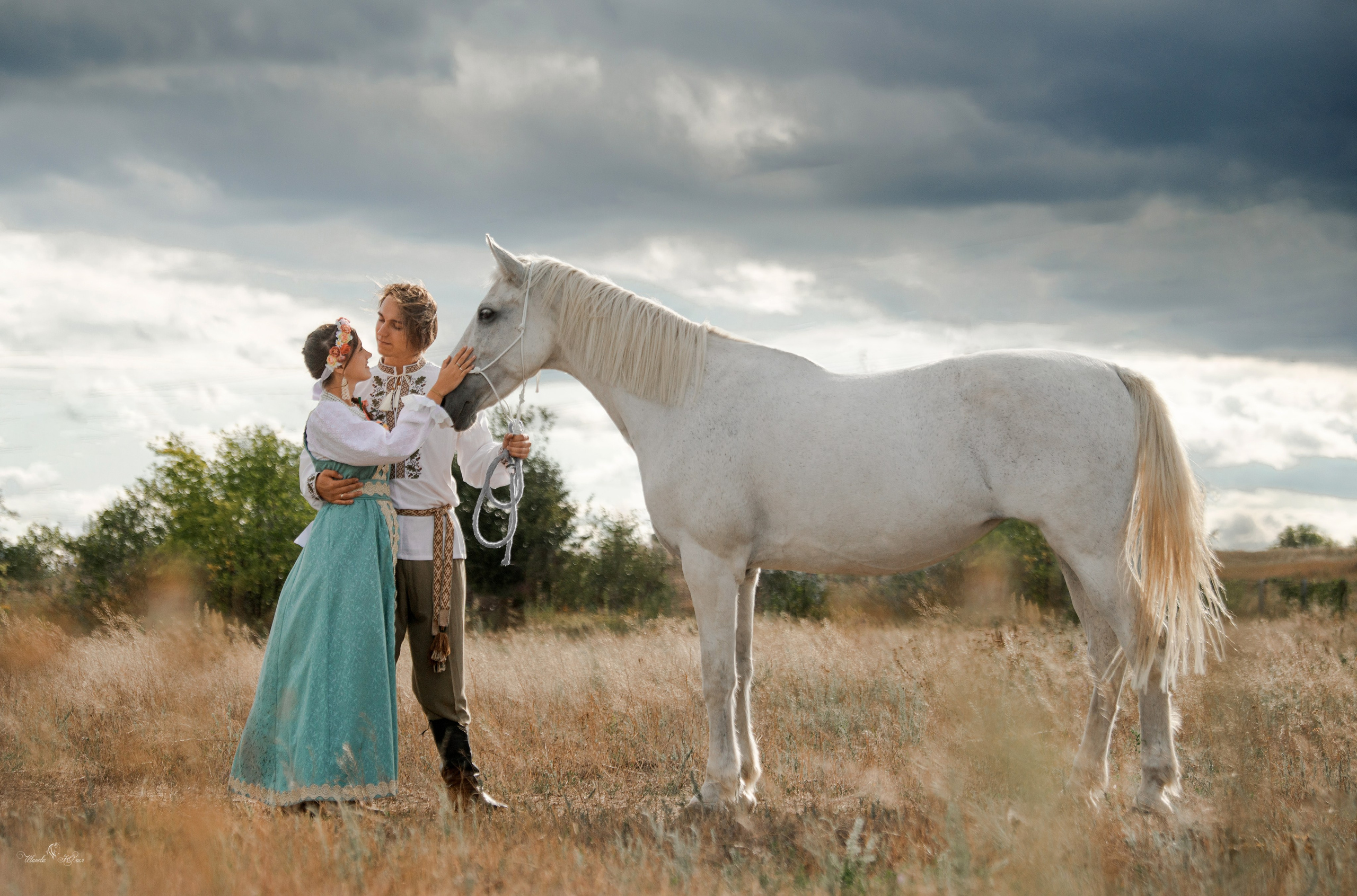 Молодые Глеб и Ирина, Бугульма и Лайма. Конный фотограф в Саратове Юлия Иванова
