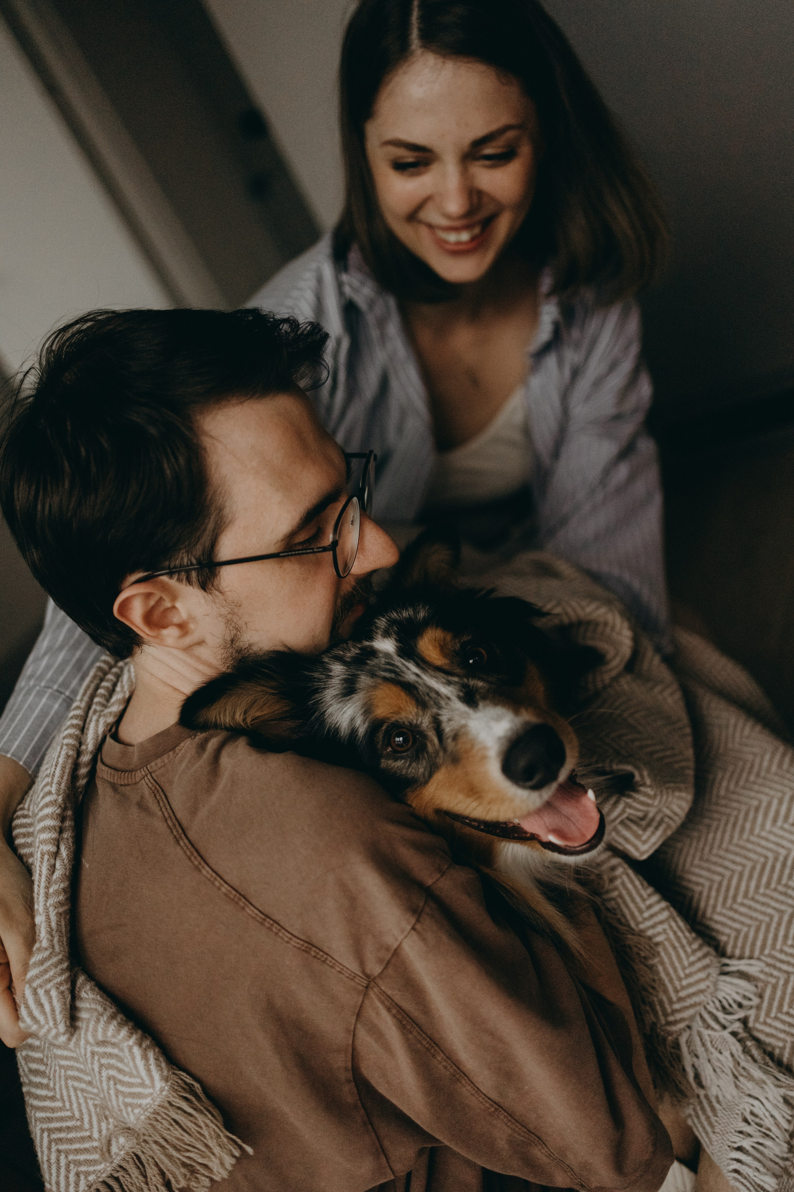 Настя, Никита и их Гром и Мяу. Фотограф — Анималист | Санкт-Петербург