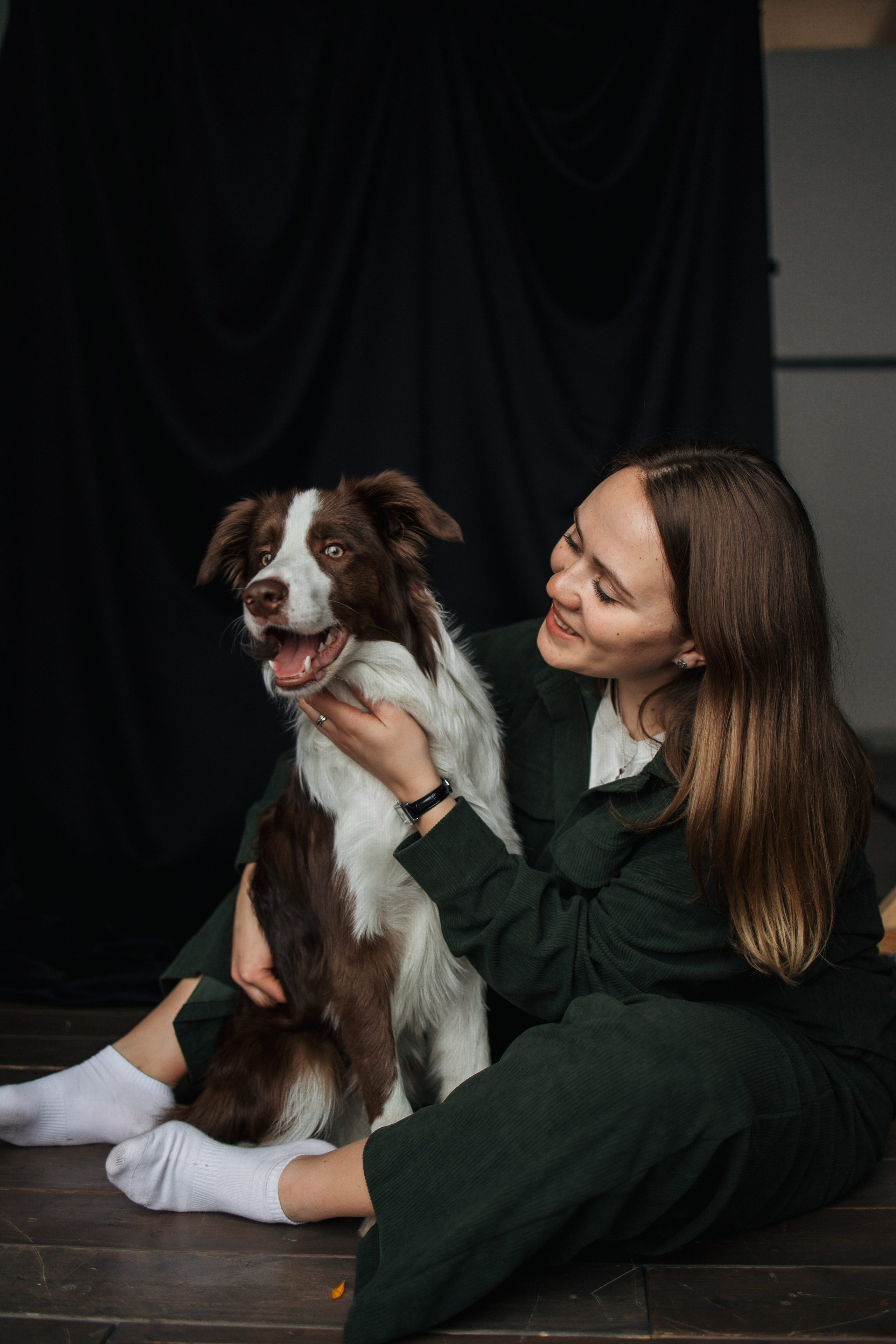 Настя и Симба. Фотограф — Анималист | Санкт-Петербург