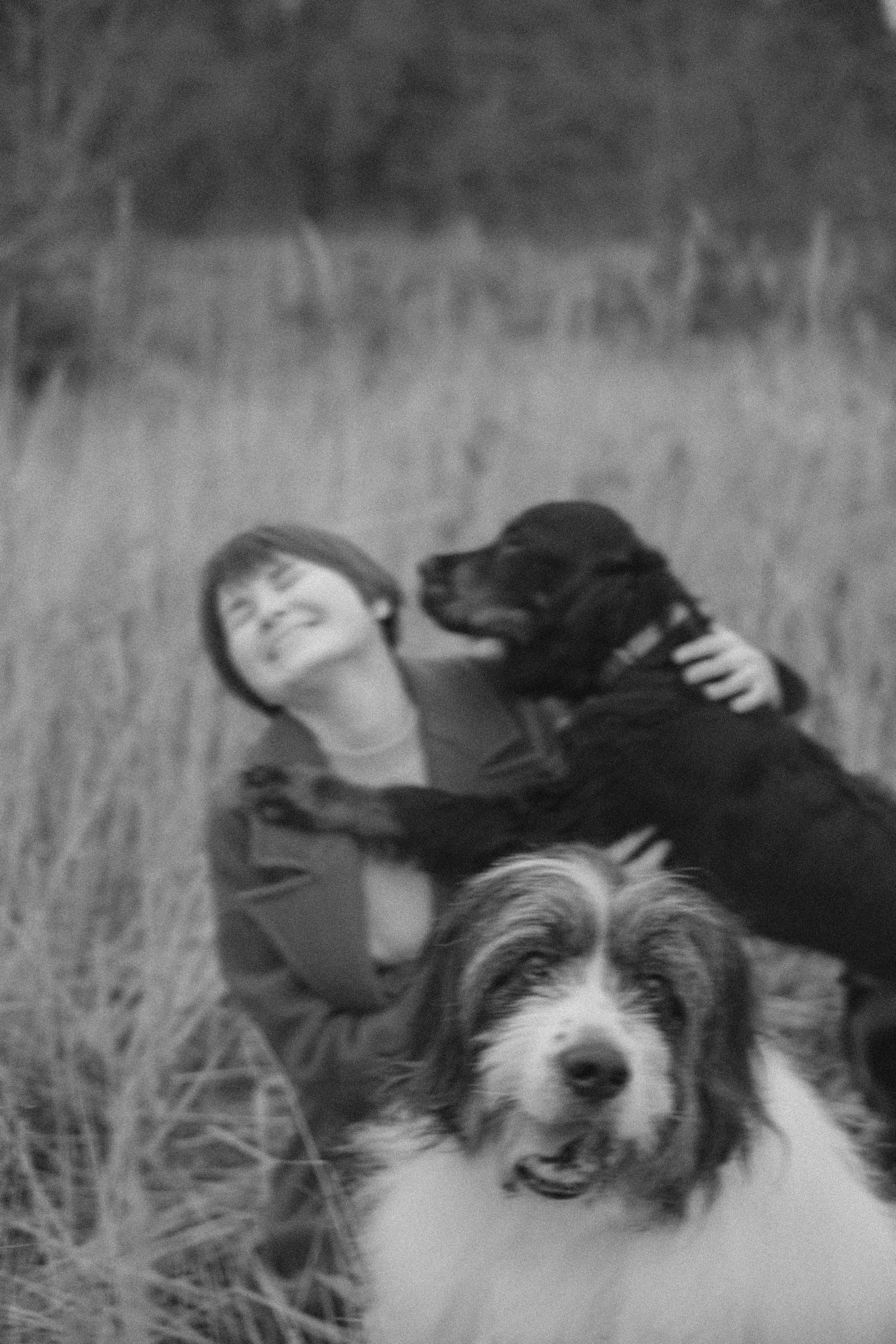 Даша, Глеб, Барс и Бруно. Фотограф-анималист Богданова Полина