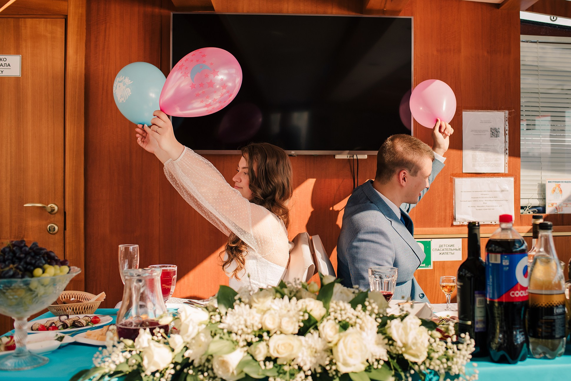 Юля и Андрей. Банкет на воде. Семейный и Свадебный фотограф. Санкт-Петербург. Пушкин