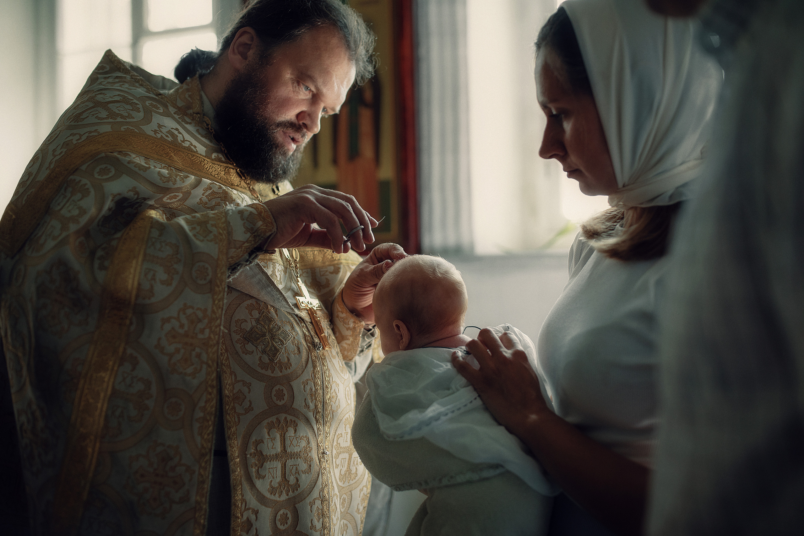 «Таинство Крещения». Фотограф на крещение Воскресенск/Егорьевск/Коломна Елена Демик