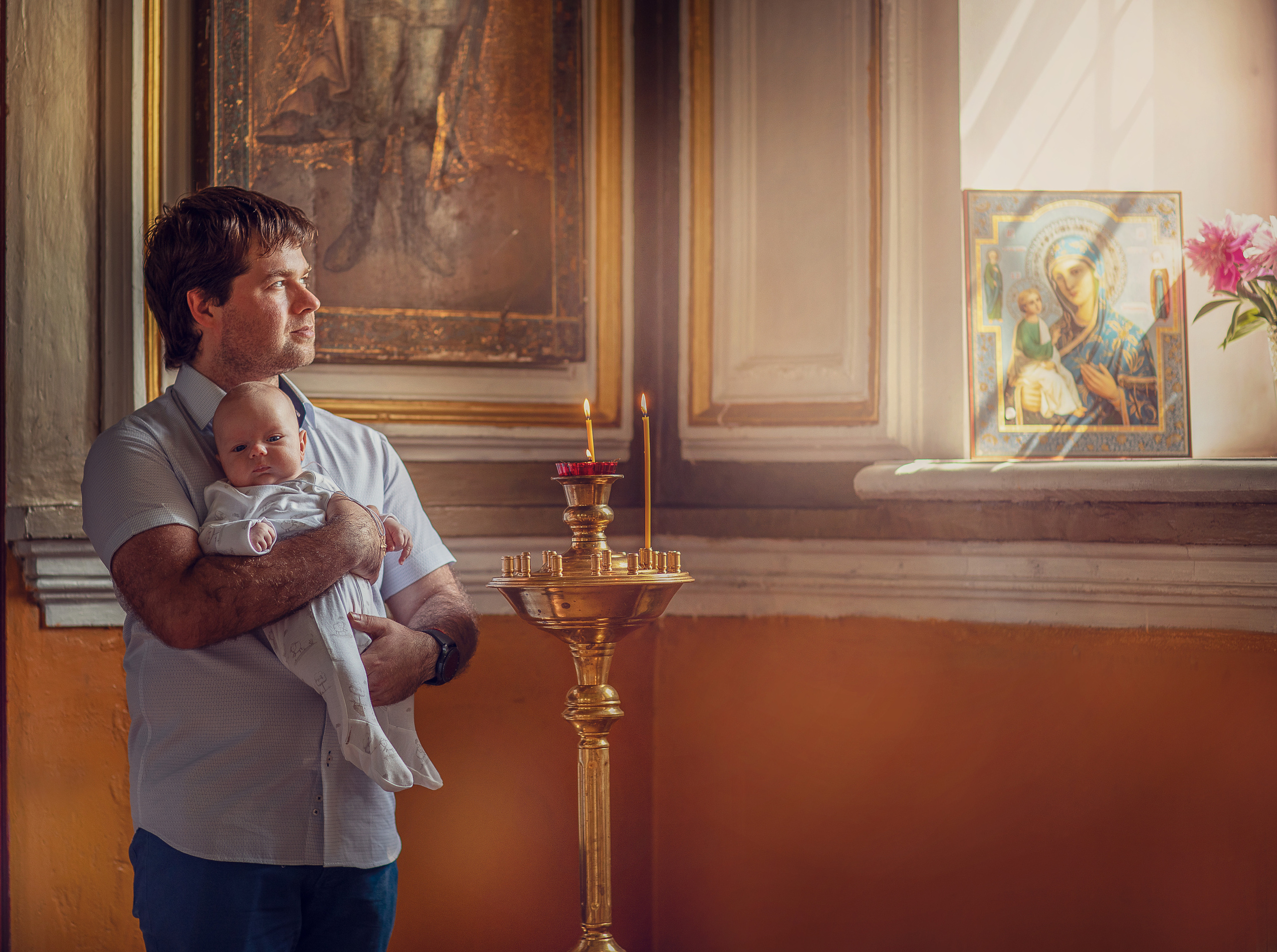 «Таинство Крещения». Фотограф на крещение Воскресенск/Егорьевск/Коломна Елена Демик