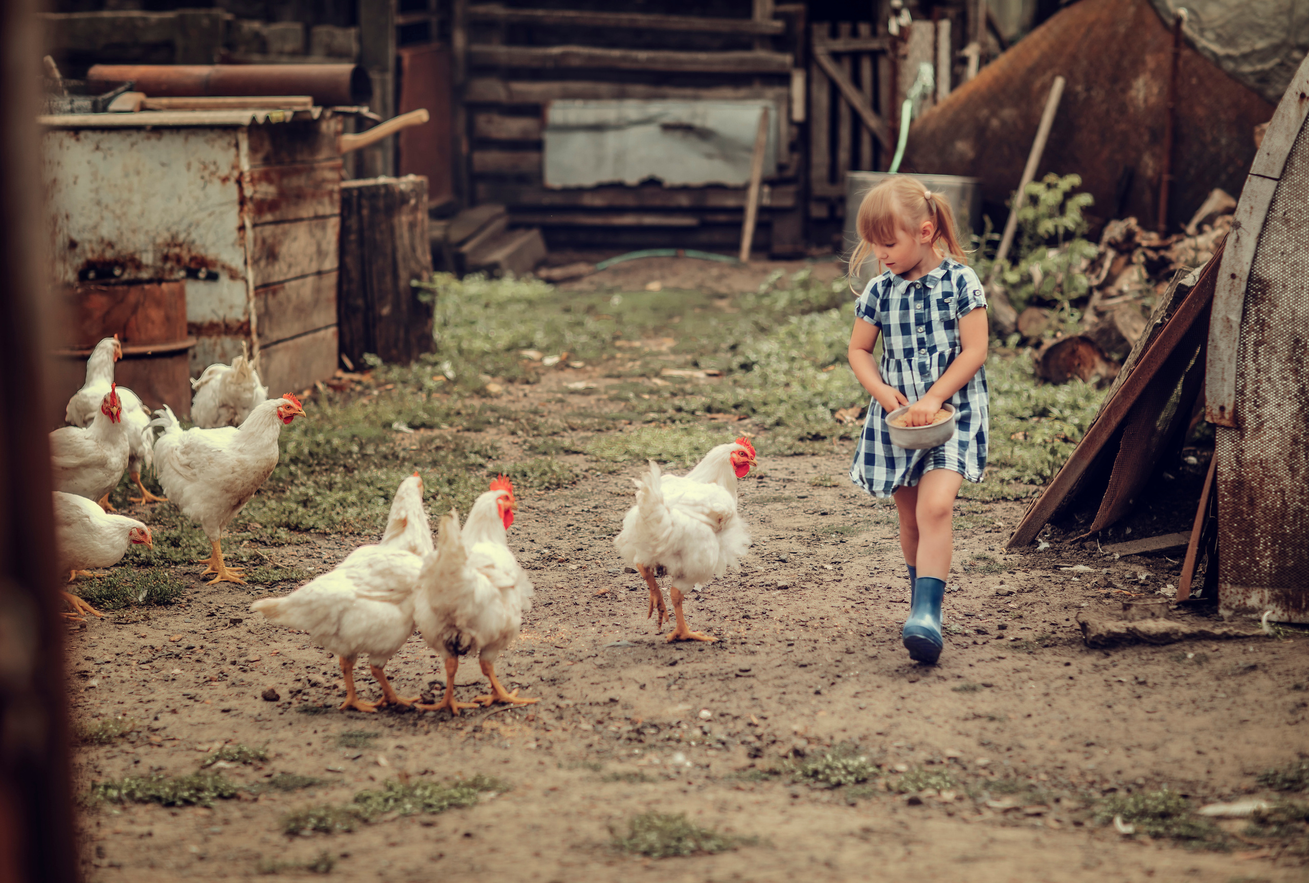 «Деревенские будни». Фотограф на крещение Воскресенск/Егорьевск/Коломна Елена Демик