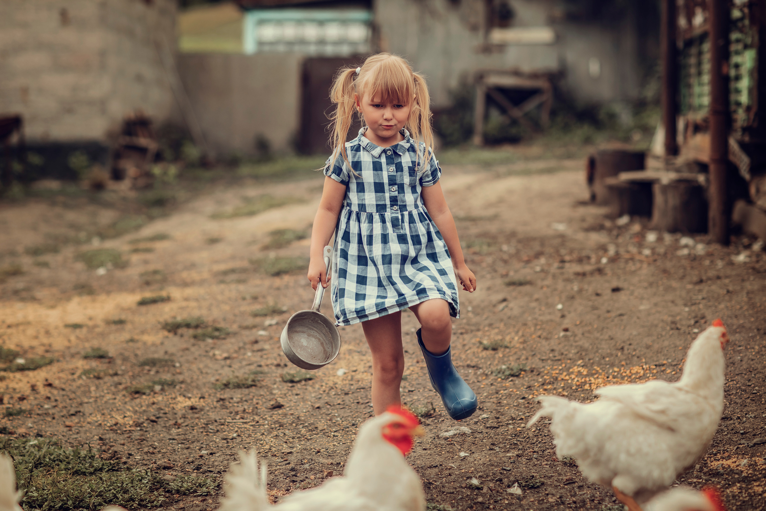 «Деревенские будни». Фотограф на крещение Воскресенск/Егорьевск/Коломна Елена Демик