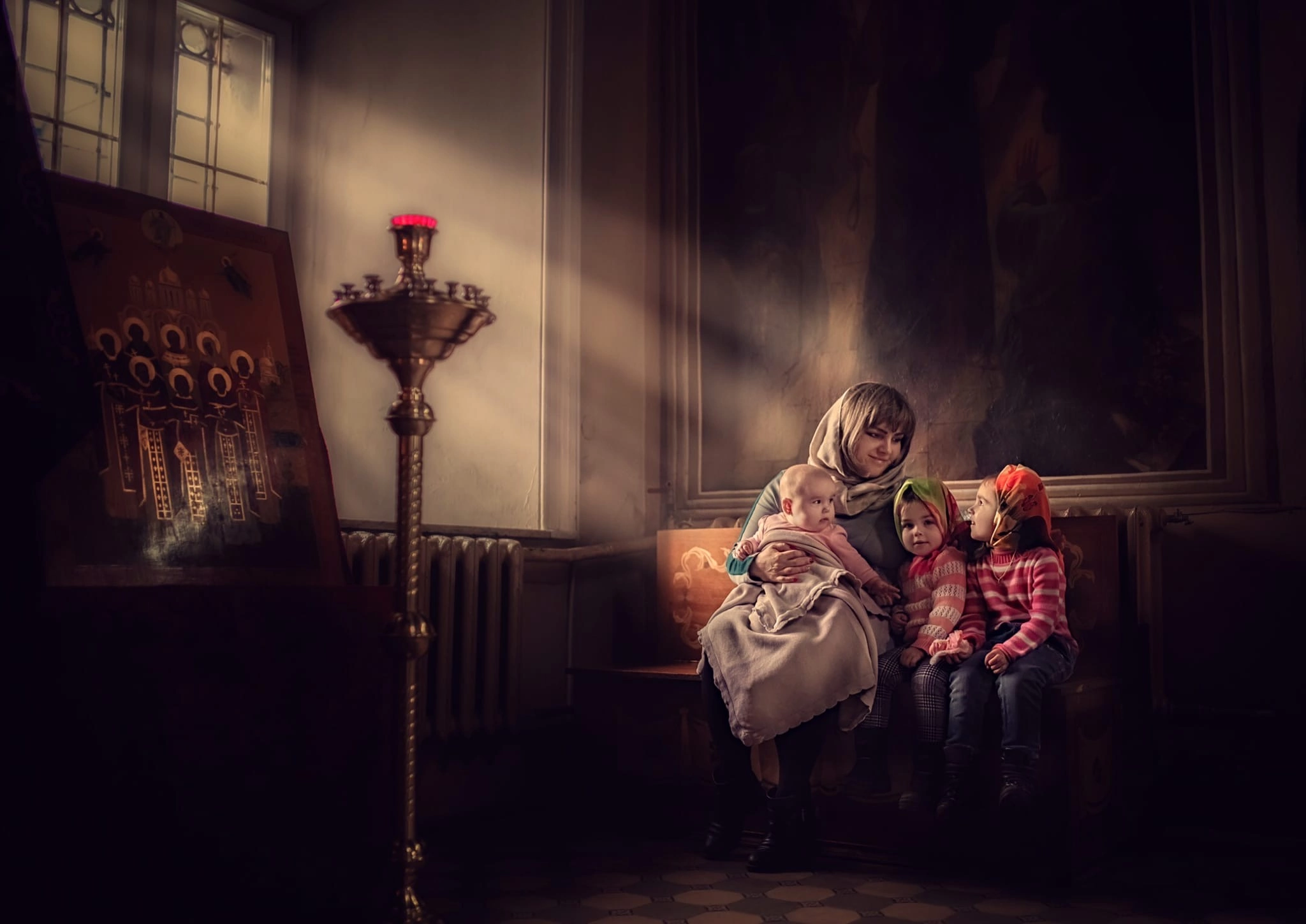 «Таинство Крещения». Фотограф на крещение Воскресенск/Егорьевск/Коломна Елена Демик