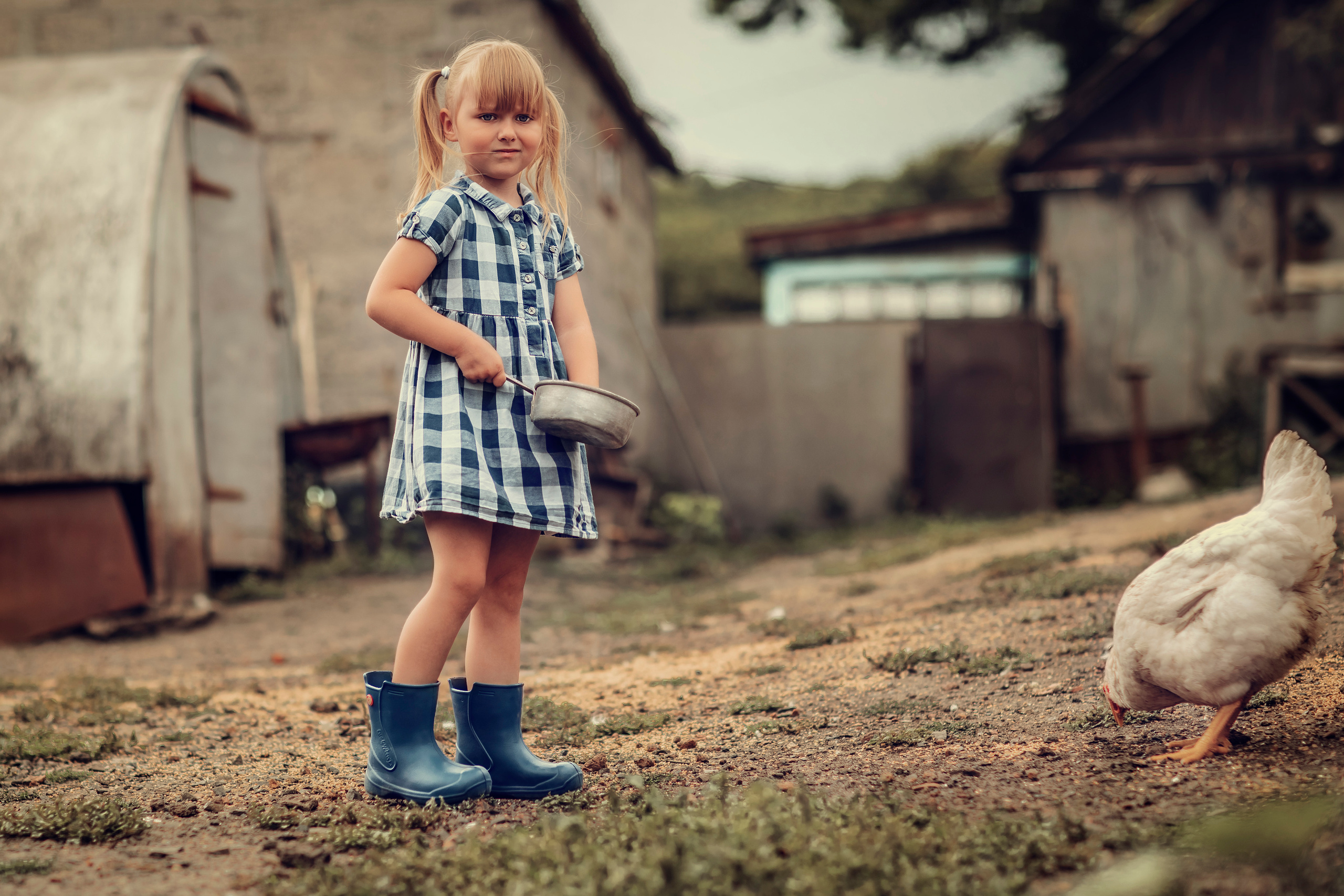 «Деревенские будни». Фотограф на крещение Воскресенск/Егорьевск/Коломна Елена Демик