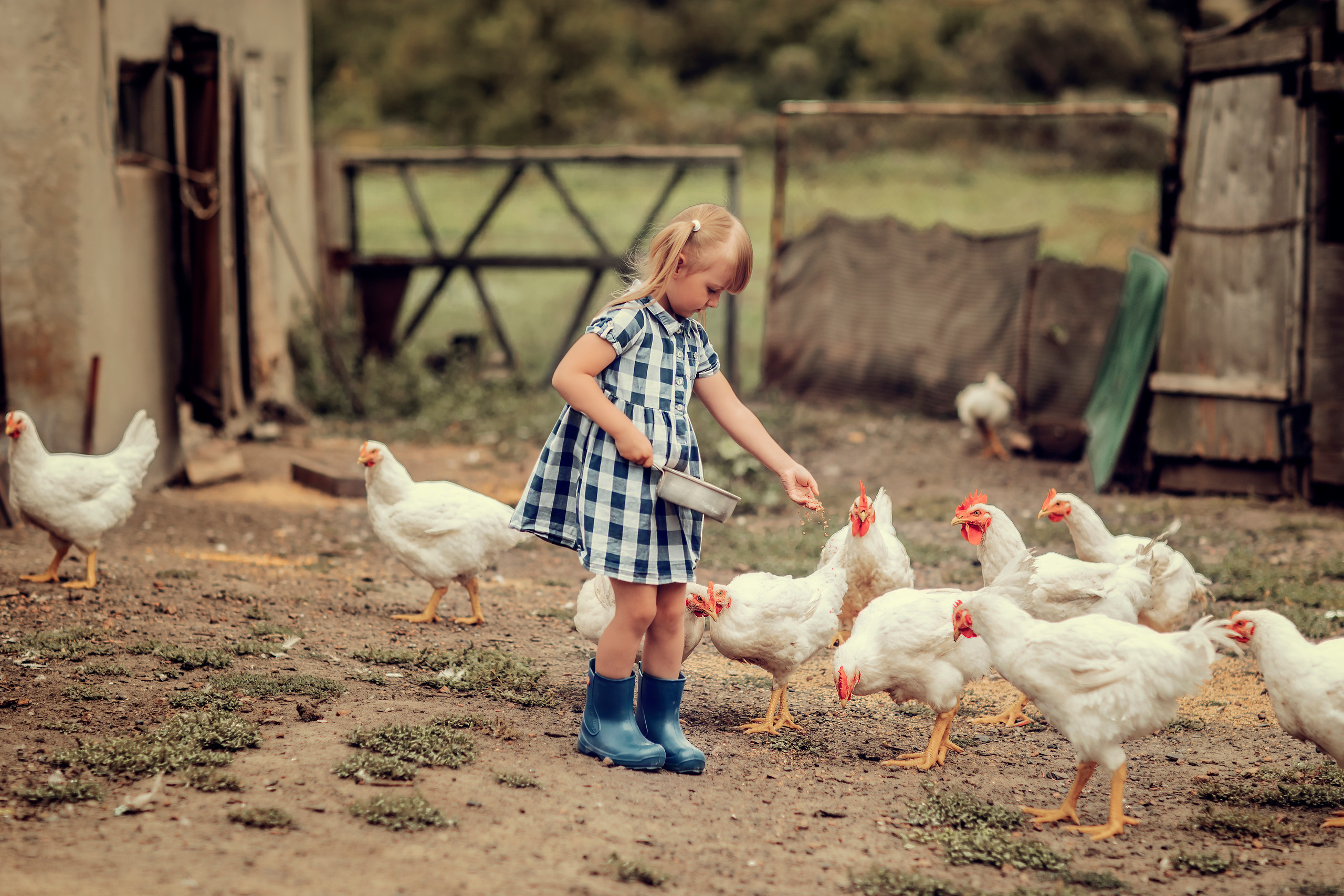 «Деревенские будни». Фотограф на крещение Воскресенск/Егорьевск/Коломна Елена Демик