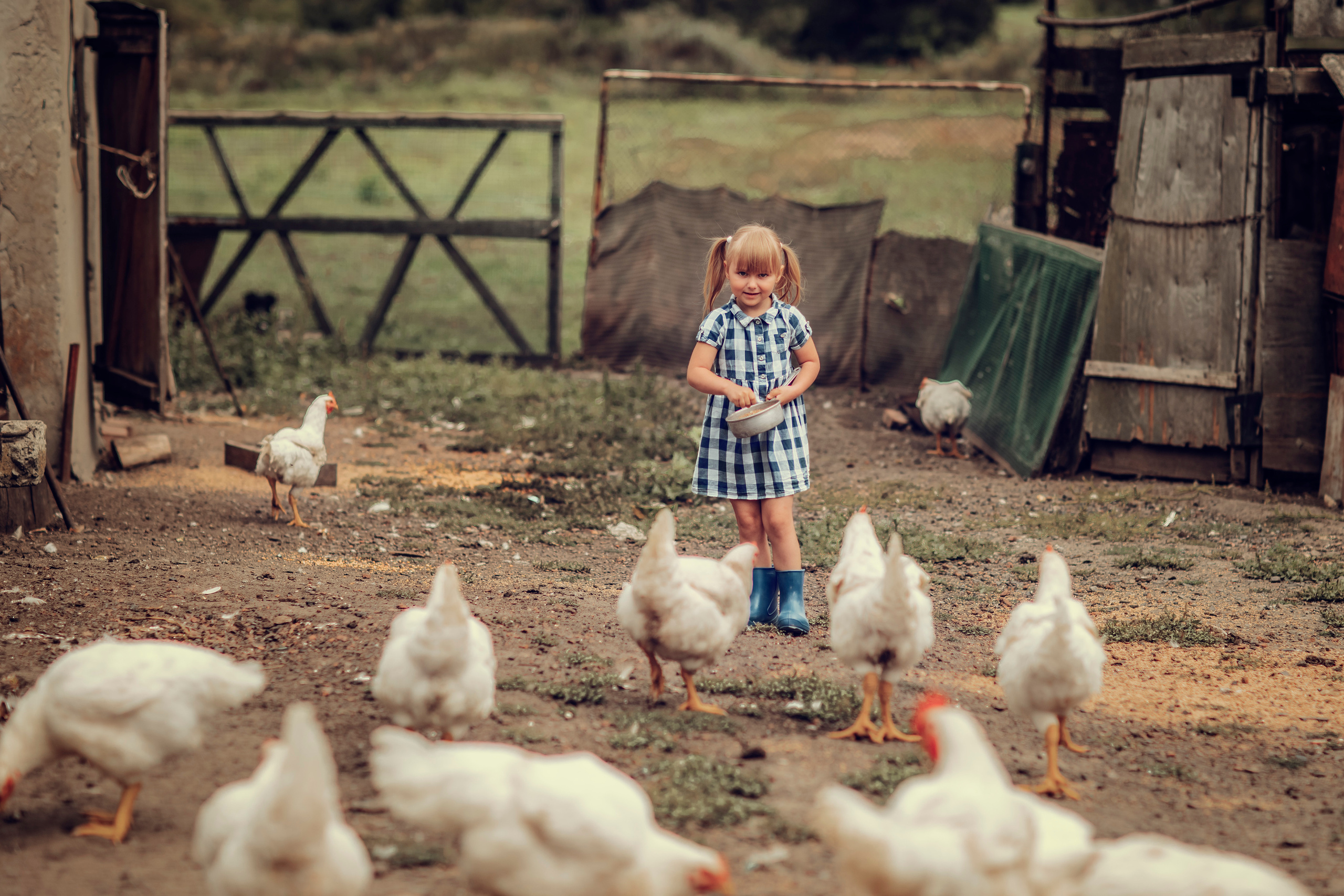 «Деревенские будни». Фотограф на крещение Воскресенск/Егорьевск/Коломна Елена Демик