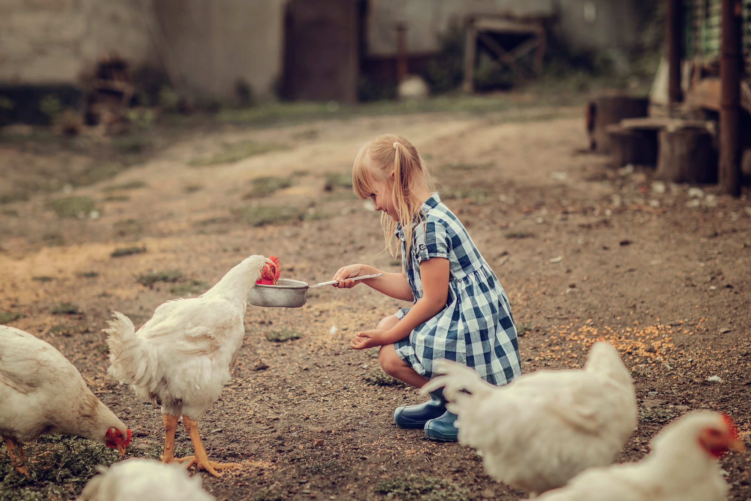 «Деревенские будни». Фотограф на крещение Воскресенск/Егорьевск/Коломна Елена Демик