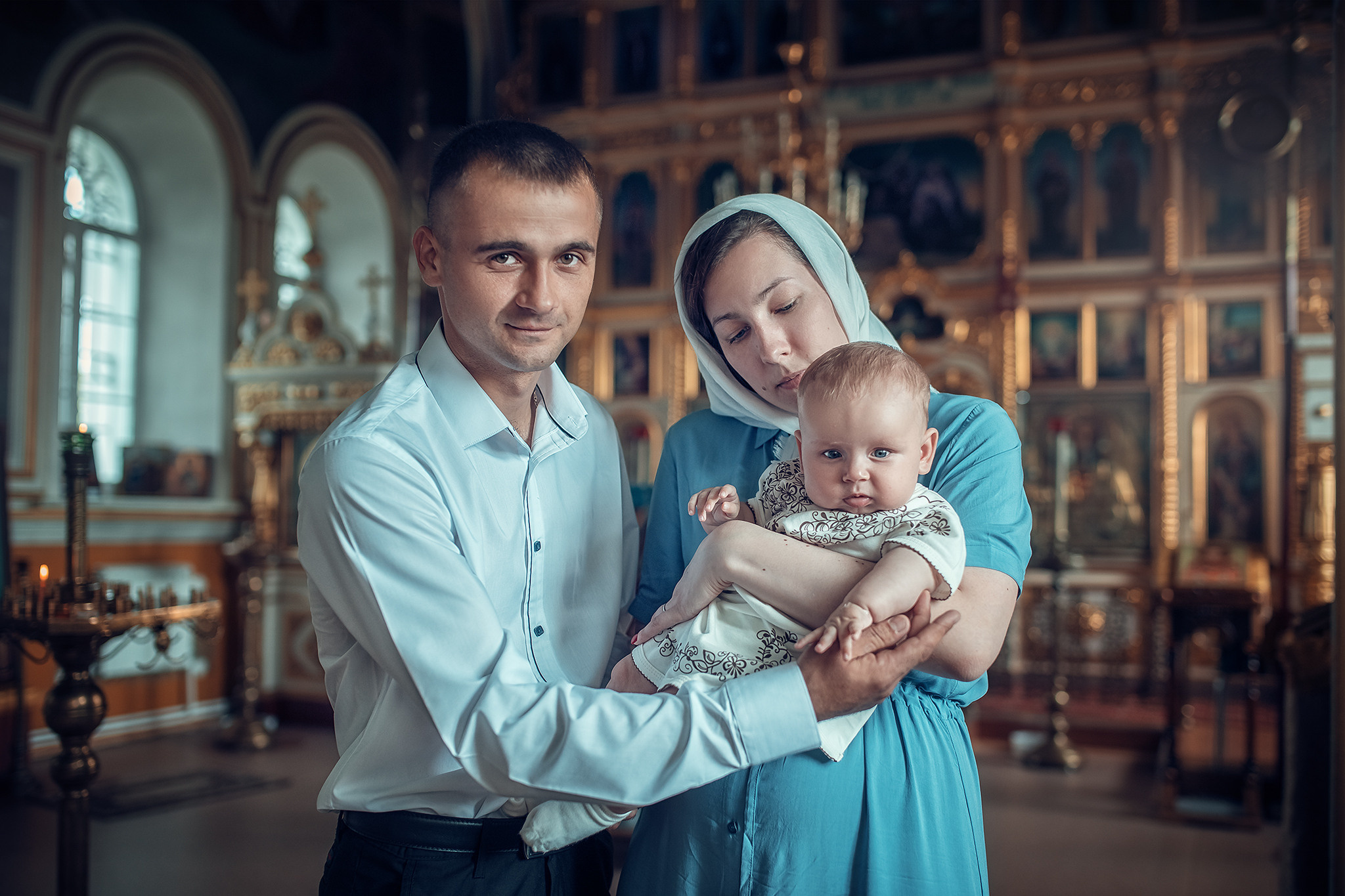 «Таинство Крещения». Фотограф на крещение Воскресенск/Егорьевск/Коломна Елена Демик