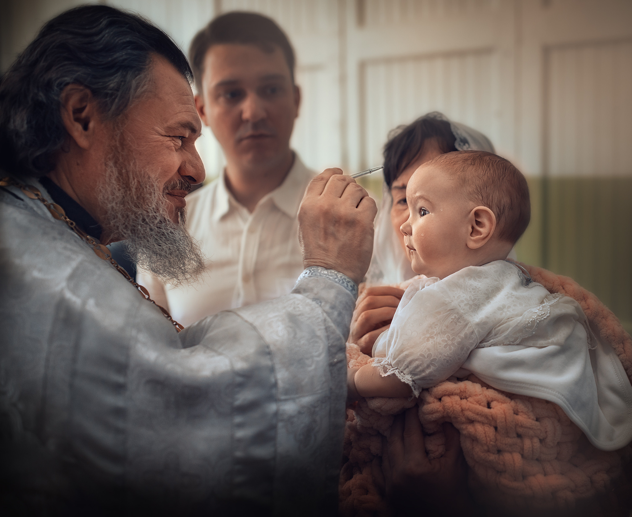 «Таинство Крещения». Фотограф на крещение Воскресенск/Егорьевск/Коломна Елена Демик