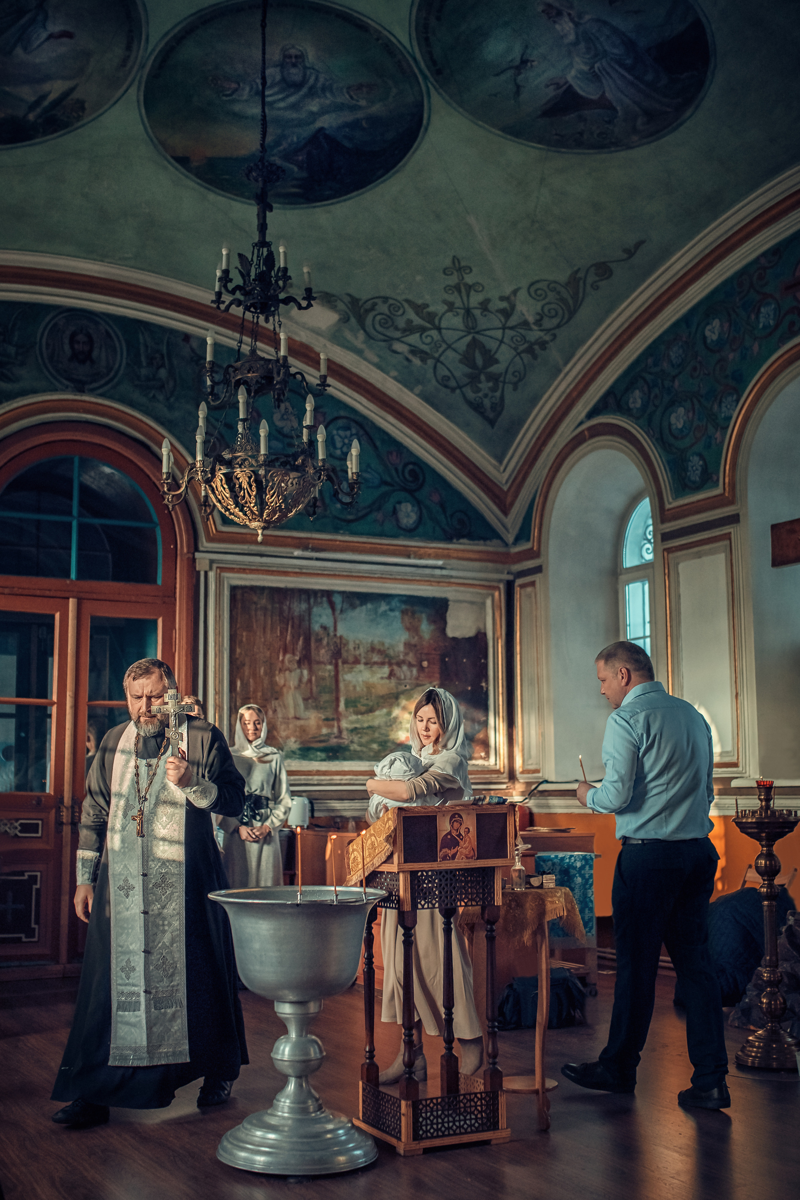 «Таинство Крещения». Фотограф на крещение Воскресенск/Егорьевск/Коломна Елена Демик