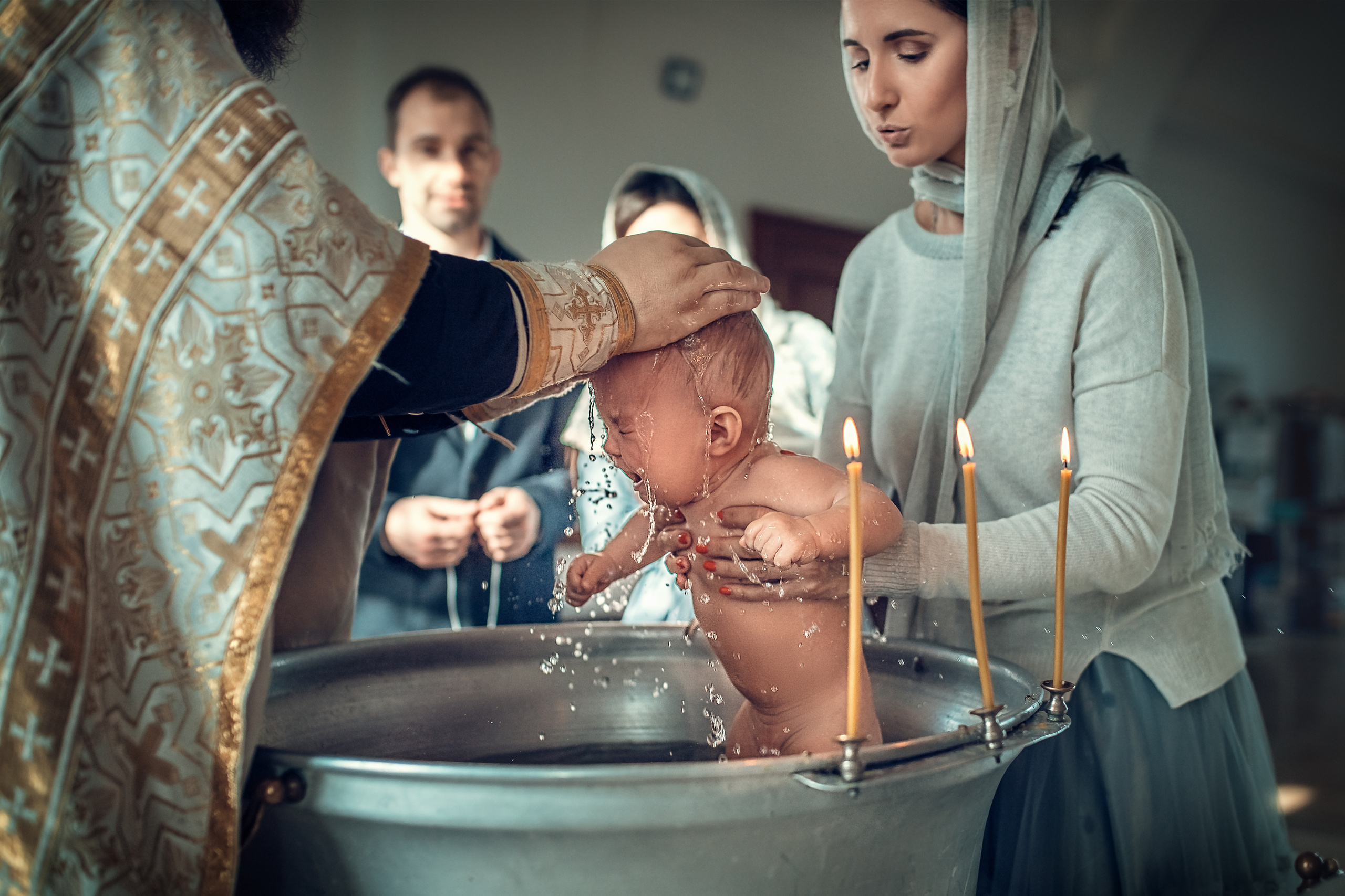 «Таинство Крещения». Фотограф на крещение Воскресенск/Егорьевск/Коломна Елена Демик