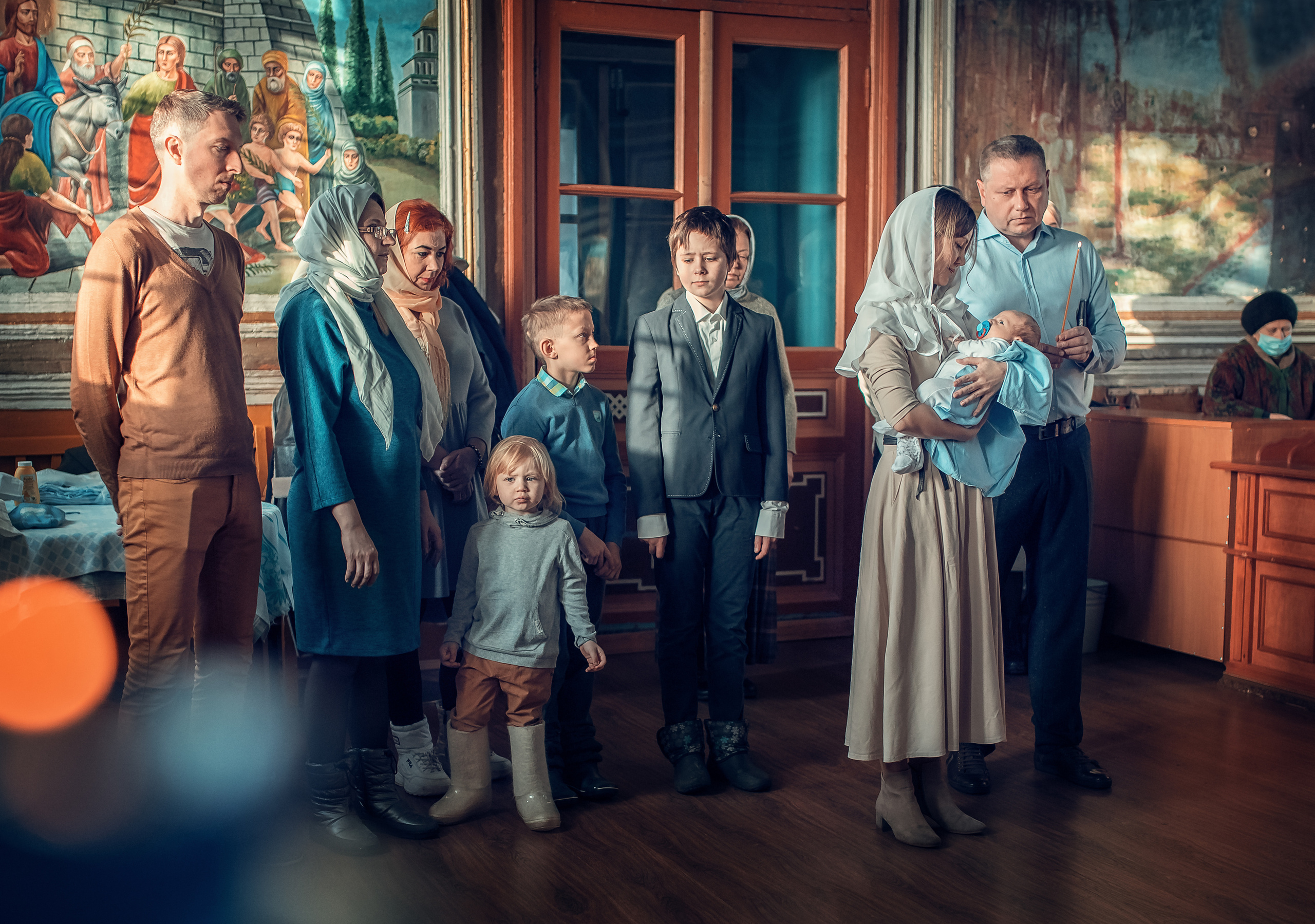 «Таинство Крещения». Фотограф на крещение Воскресенск/Егорьевск/Коломна Елена Демик