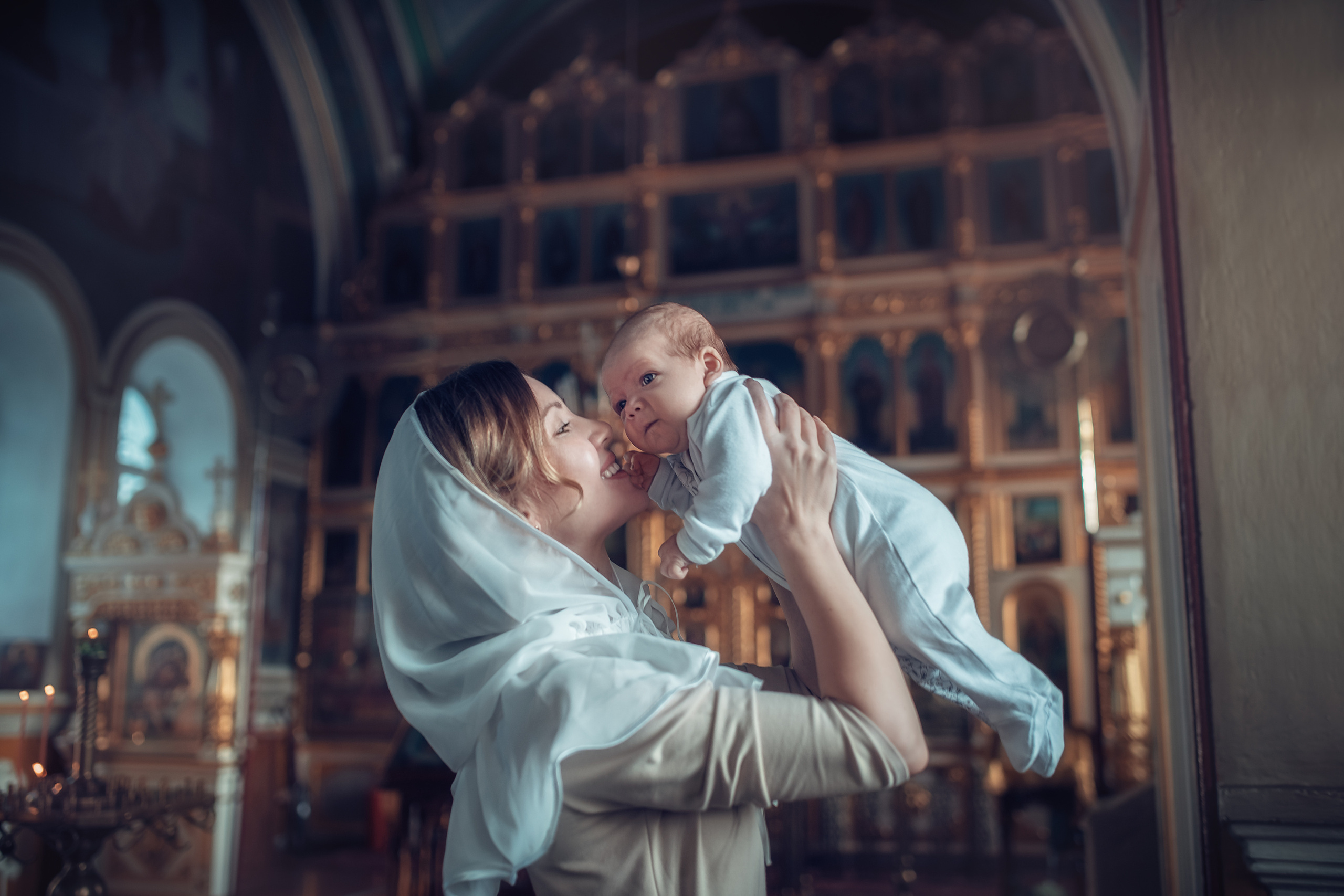 «Таинство Крещения». Фотограф на крещение Воскресенск/Егорьевск/Коломна Елена Демик