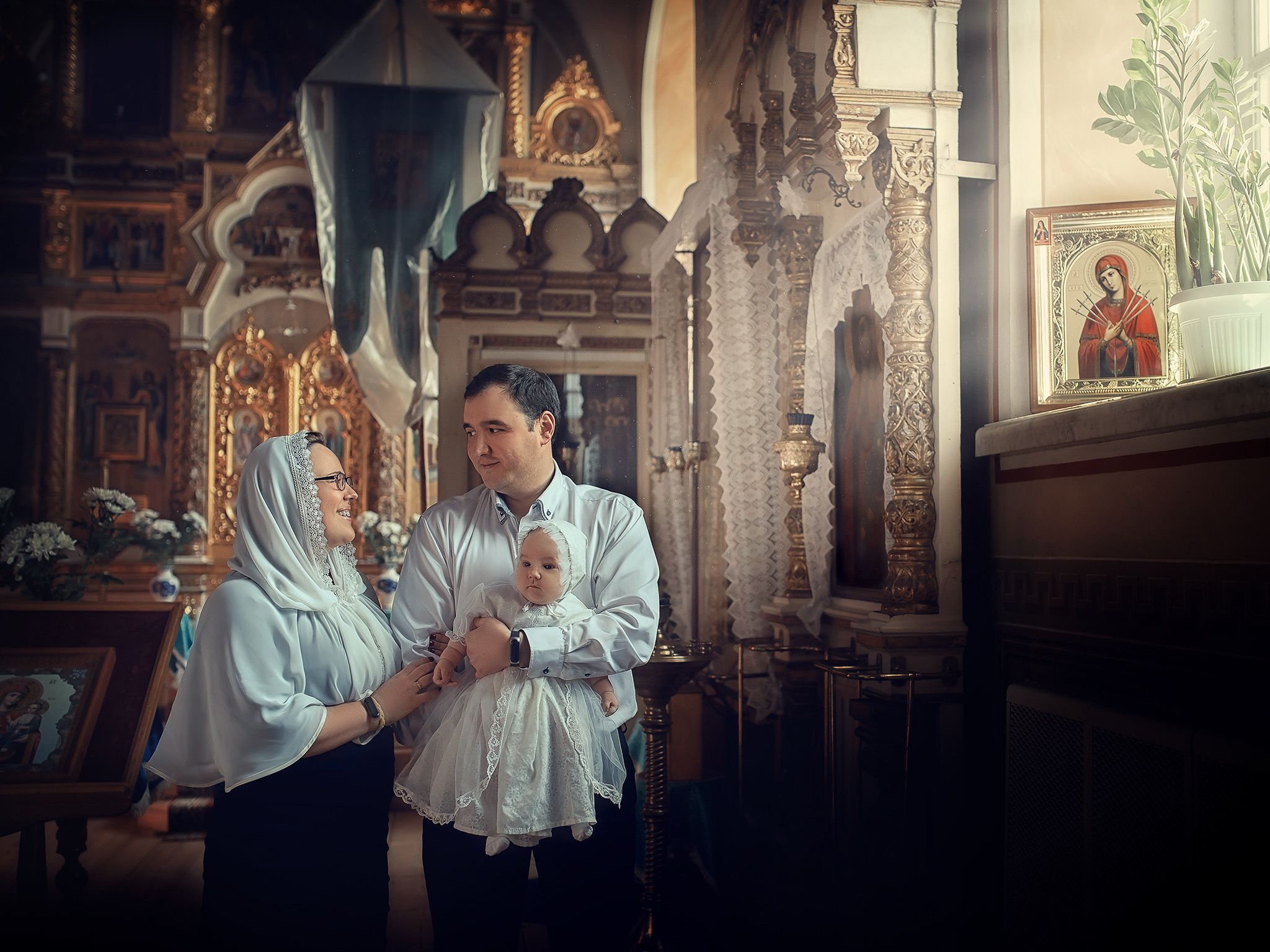 «Таинство Крещения». Фотограф на крещение Воскресенск/Егорьевск/Коломна Елена Демик