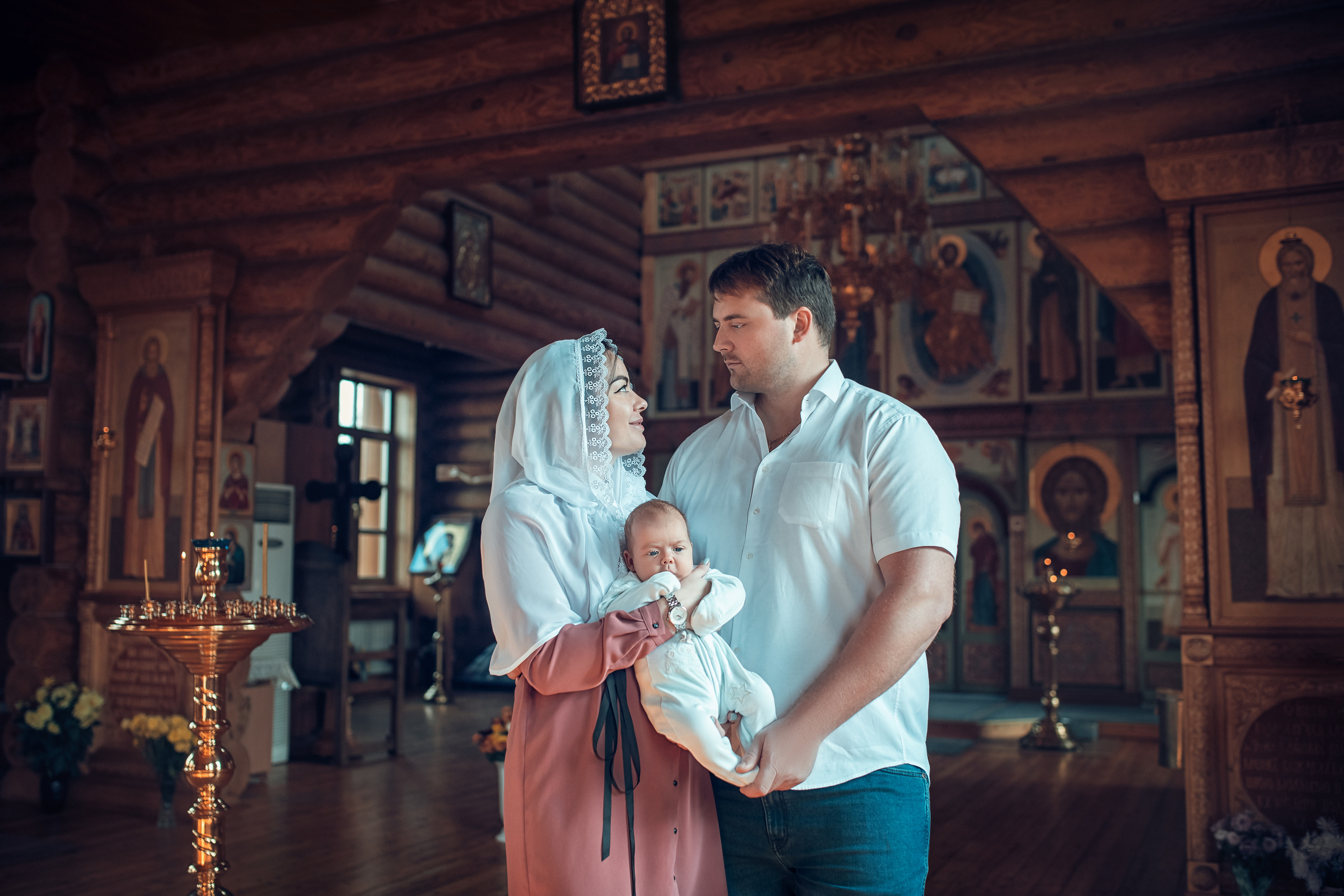 «Таинство Крещения». Фотограф на крещение Воскресенск/Егорьевск/Коломна Елена Демик