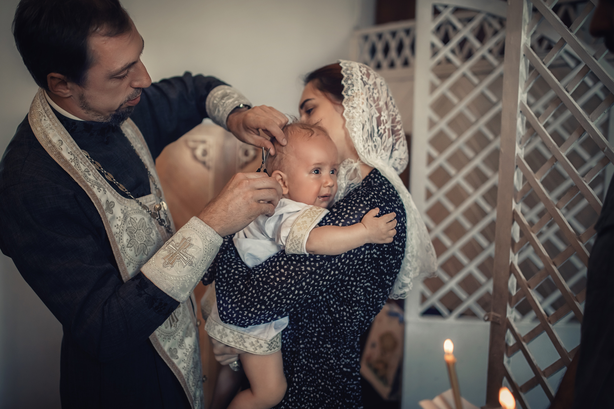 «Таинство Крещения». Фотограф на крещение Воскресенск/Егорьевск/Коломна Елена Демик