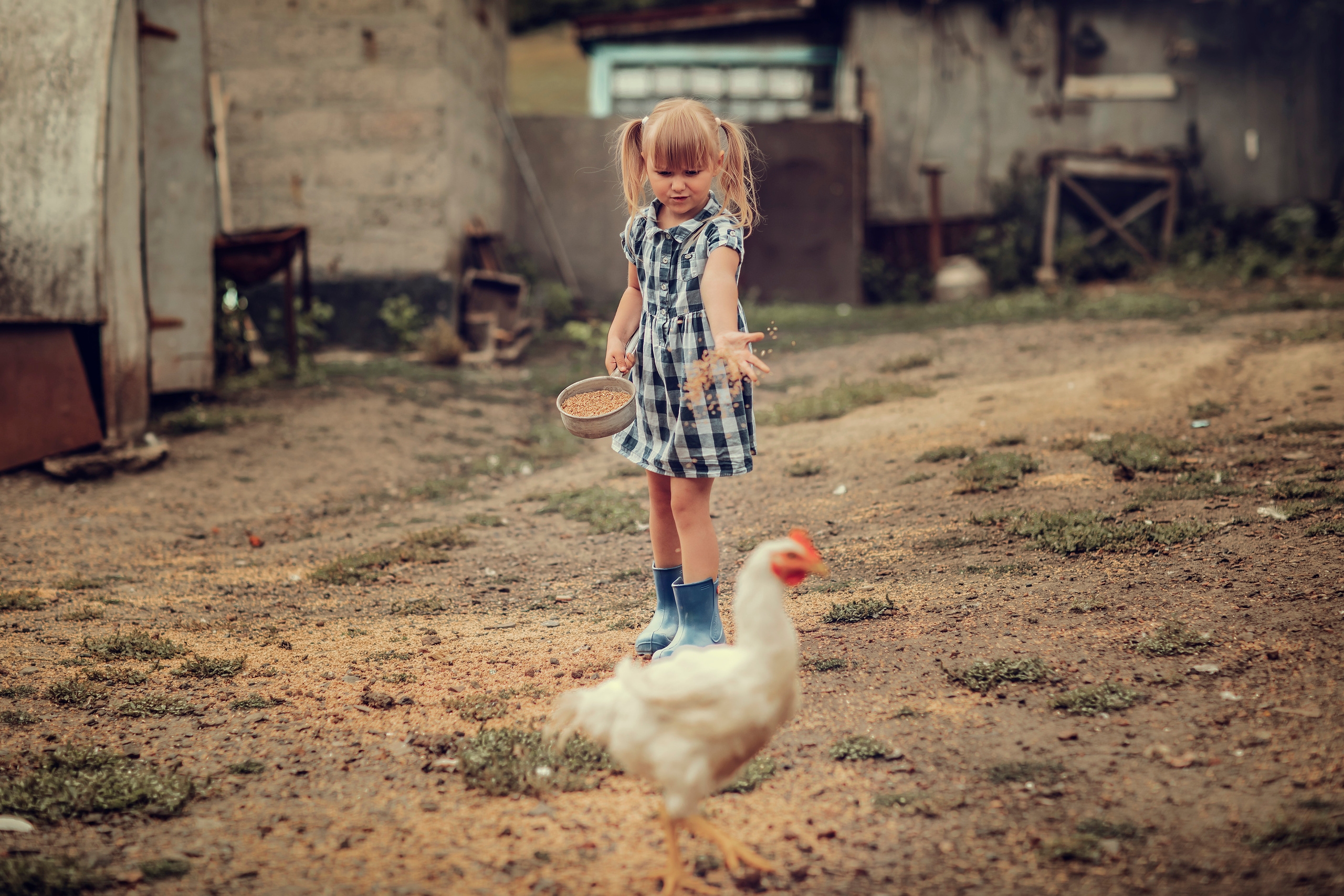 «Деревенские будни». Фотограф на крещение Воскресенск/Егорьевск/Коломна Елена Демик