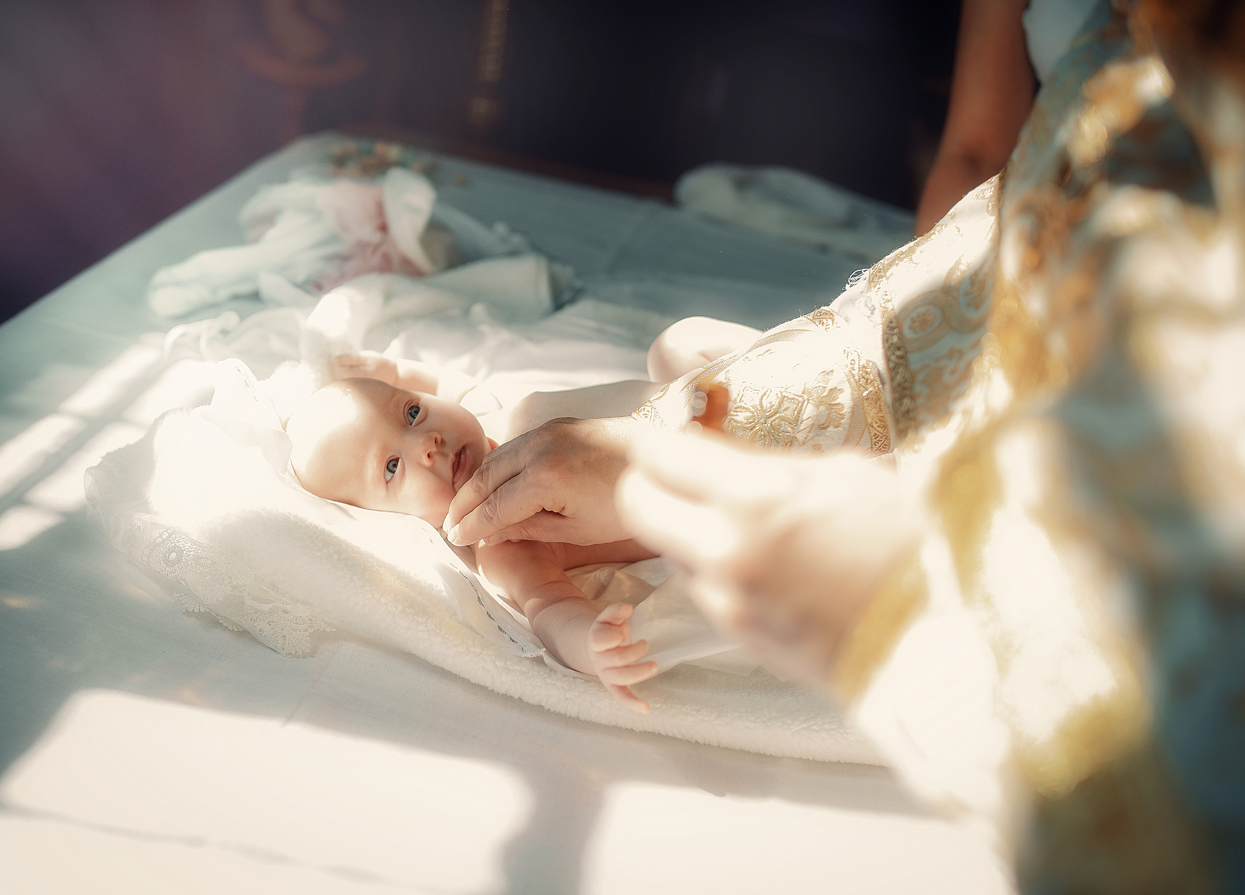 «Таинство Крещения». Фотограф на крещение Воскресенск/Егорьевск/Коломна Елена Демик