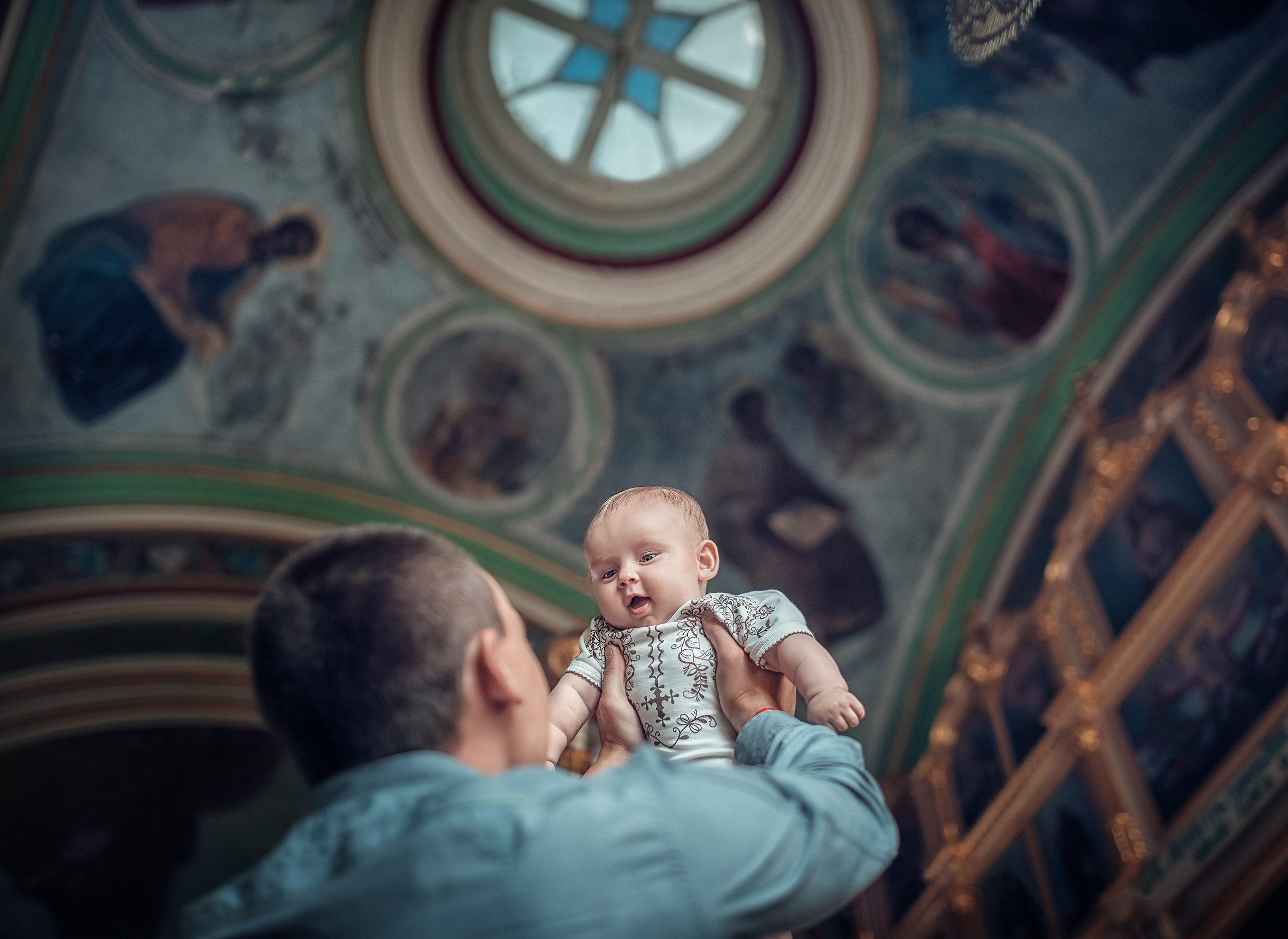 «Таинство Крещения». Фотограф на крещение Воскресенск/Егорьевск/Коломна Елена Демик