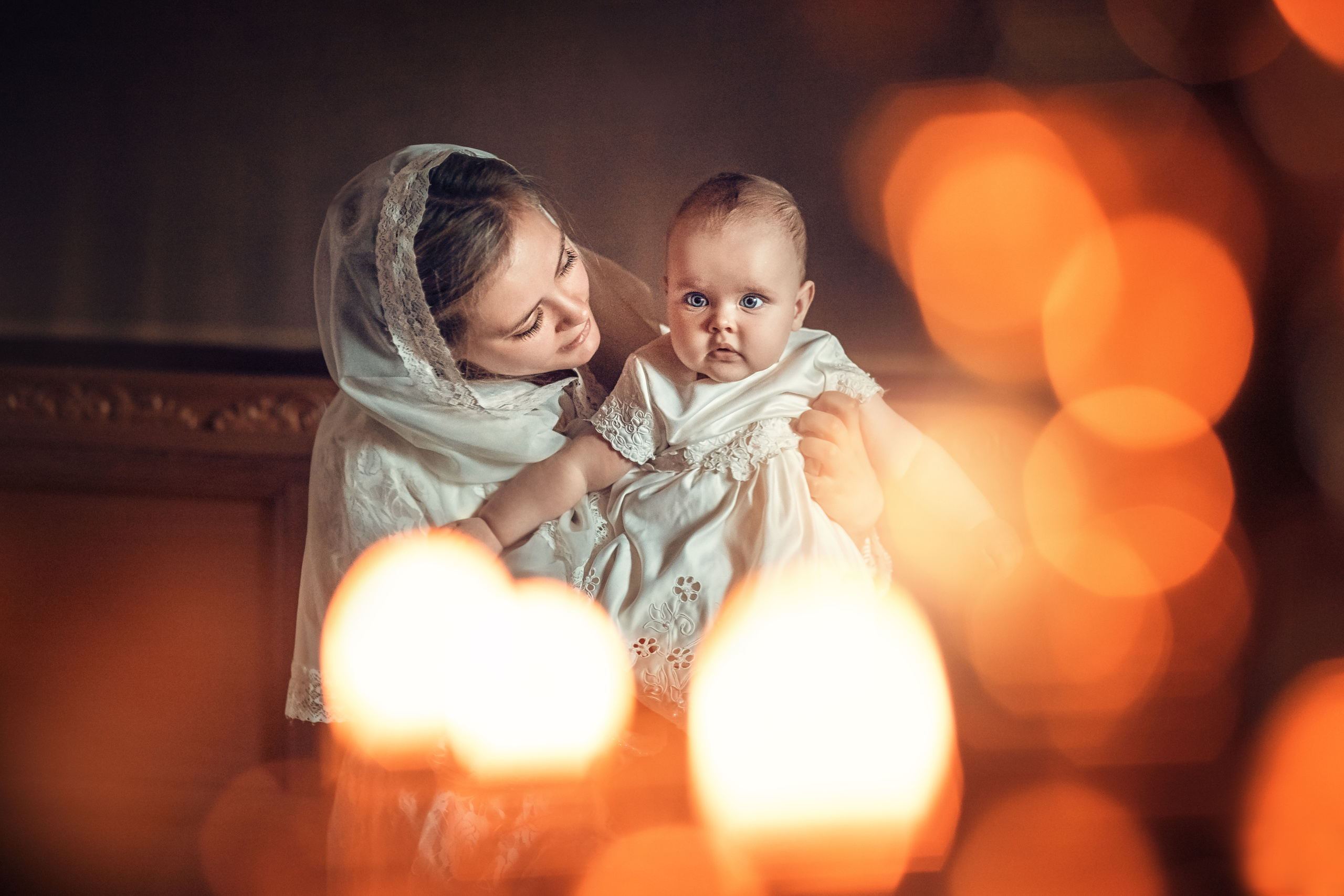 «Таинство Крещения». Фотограф на крещение Воскресенск/Егорьевск/Коломна Елена Демик