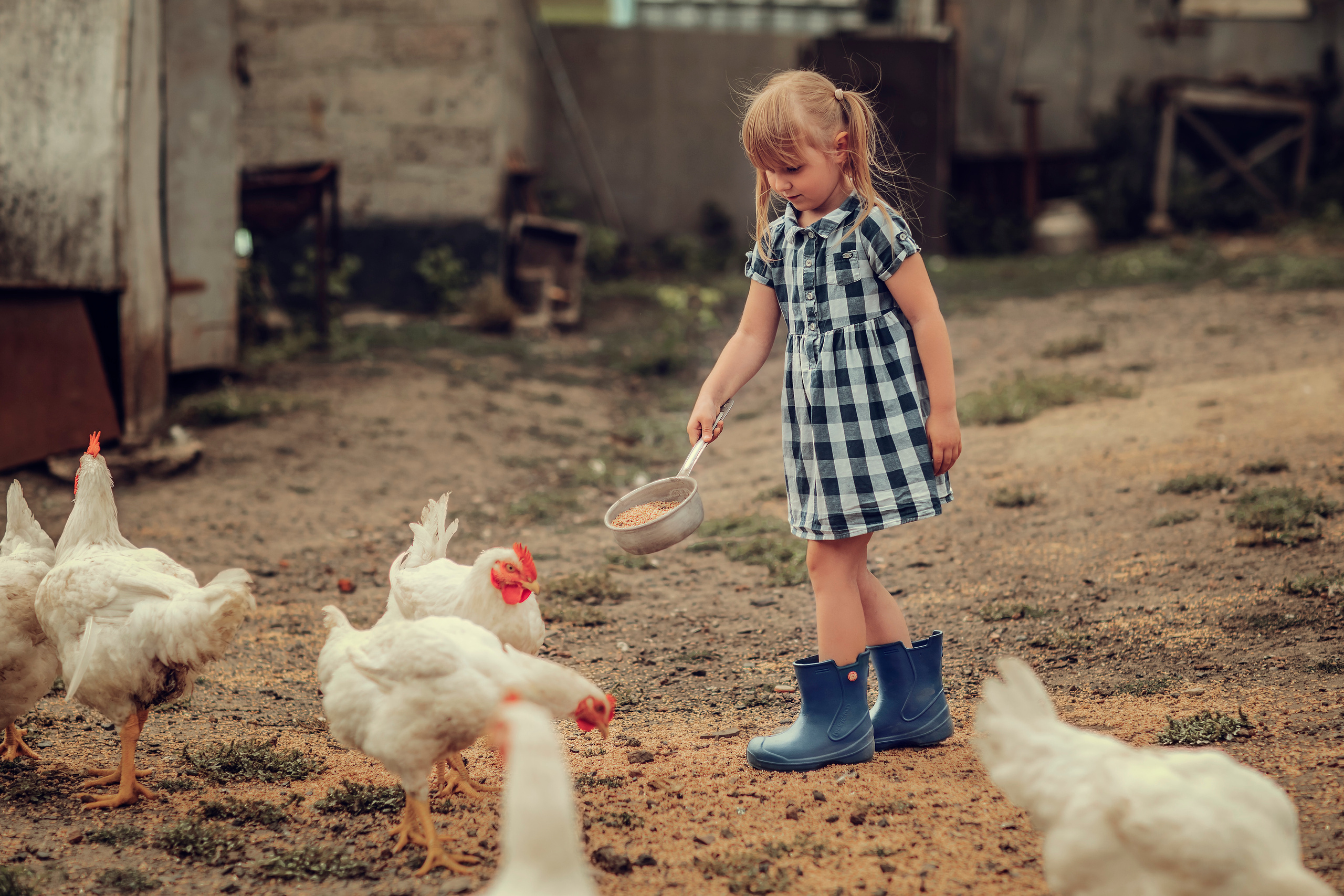 «Деревенские будни». Фотограф на крещение Воскресенск/Егорьевск/Коломна Елена Демик