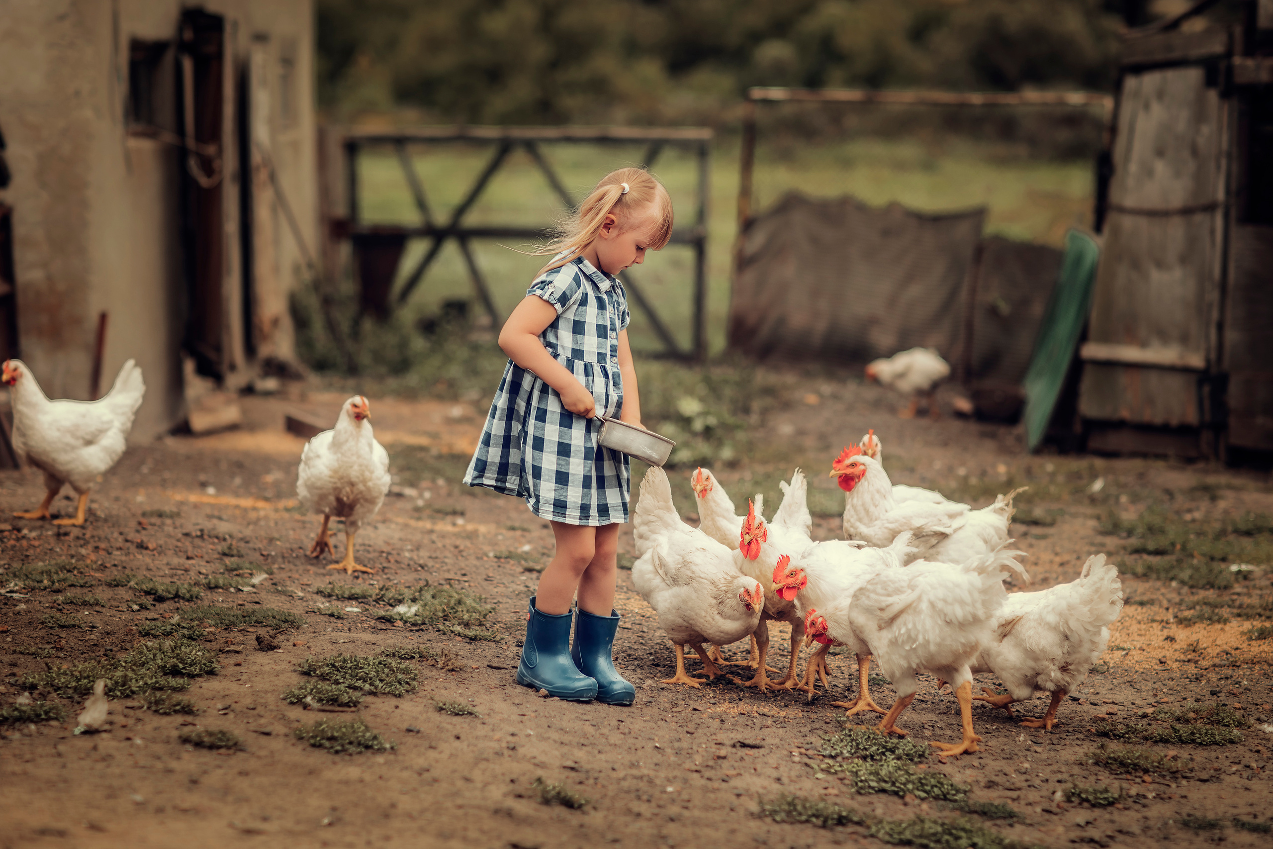 «Деревенские будни». Фотограф на крещение Воскресенск/Егорьевск/Коломна Елена Демик