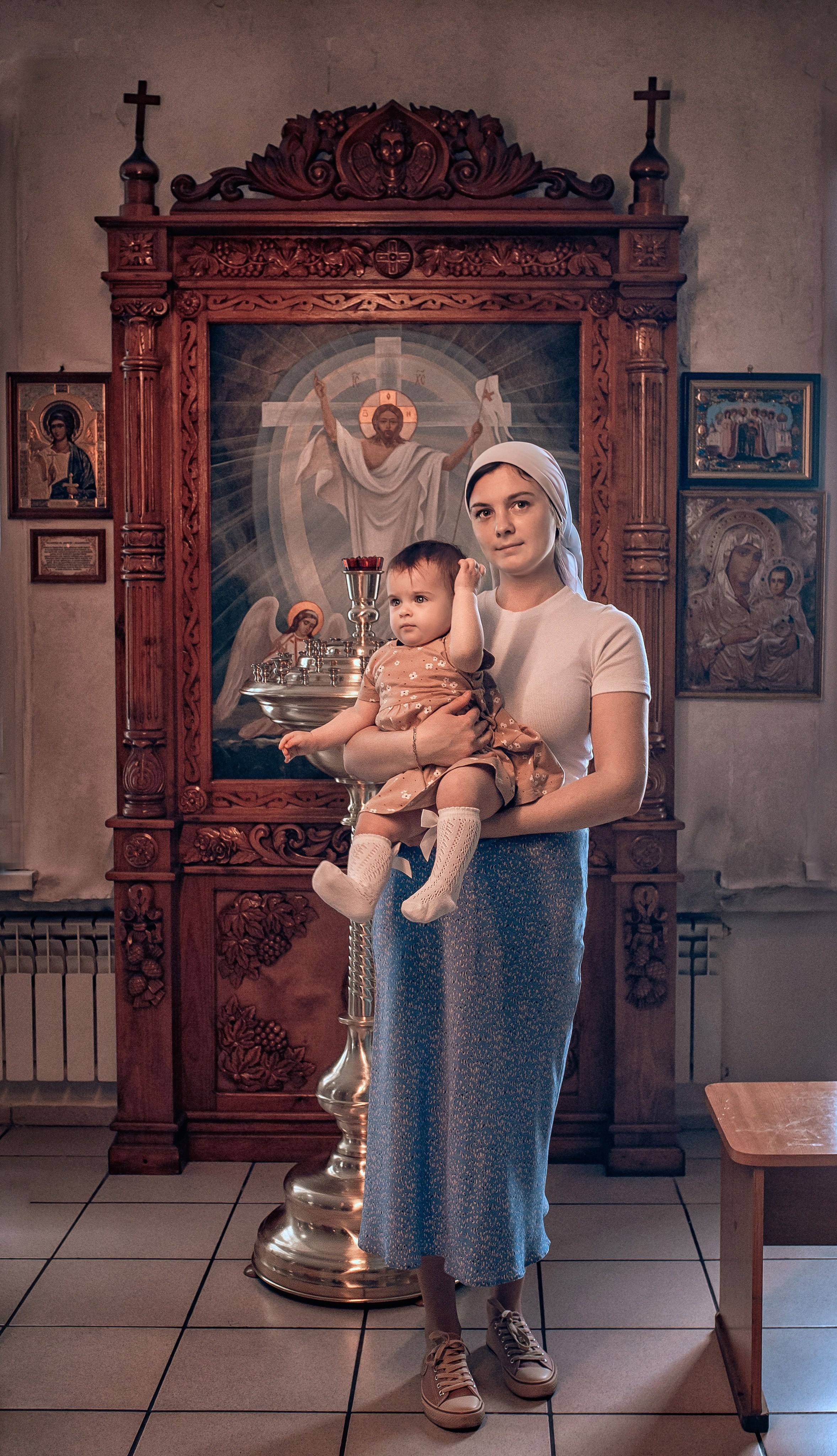 Фото крещения в Красноярске. Фотографы крещения/венчания  Красноярск Татьяна и Вячеслав Переваловы