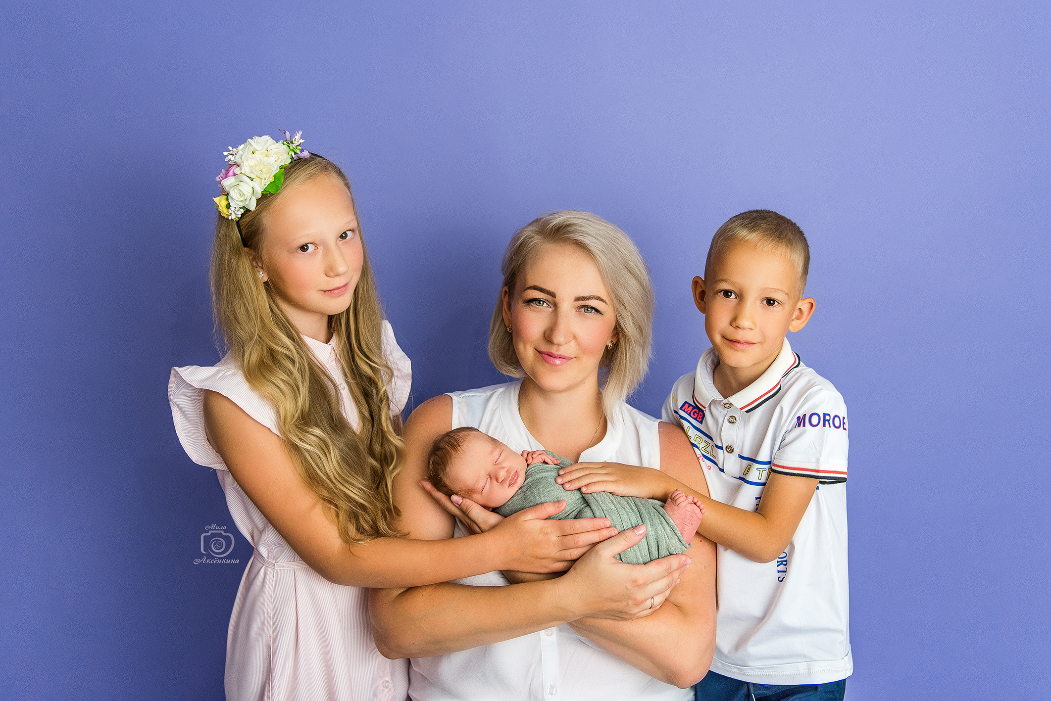 Портфолио новорожденных. Фотограф в Нефтеюганске Мила Аксёнкина