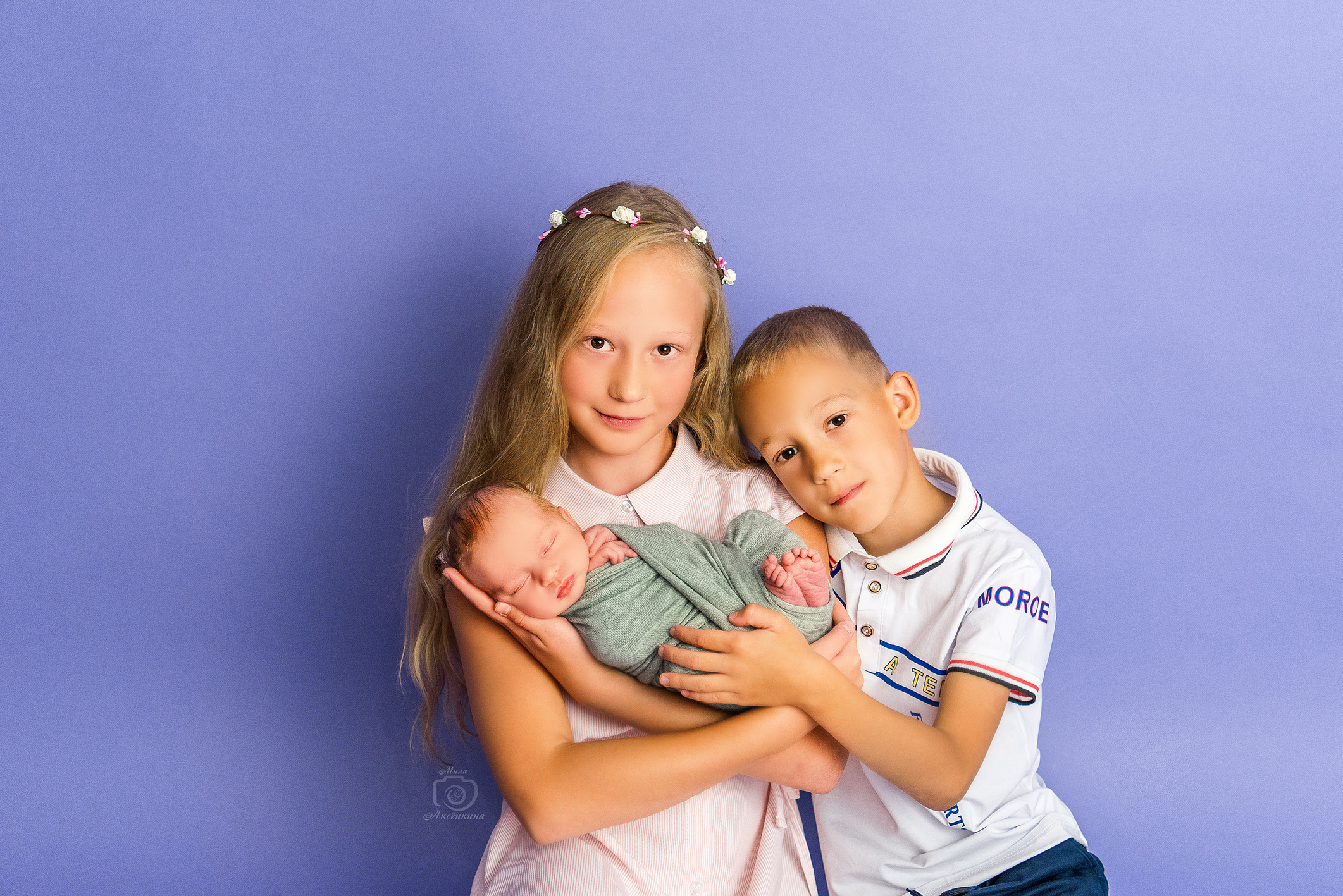 Портфолио новорожденных. Фотограф в Нефтеюганске Мила Аксёнкина