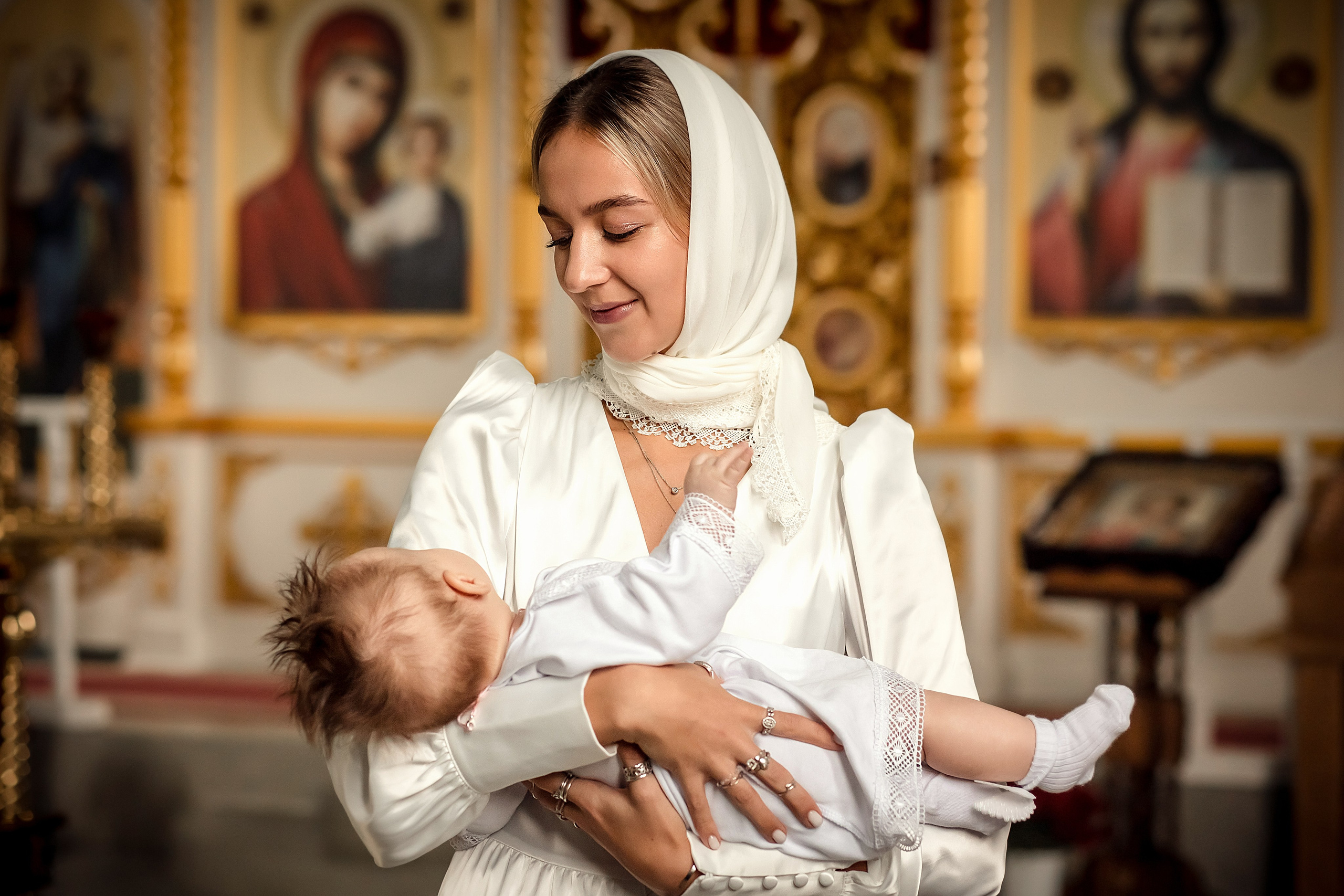 Крещение Верочки