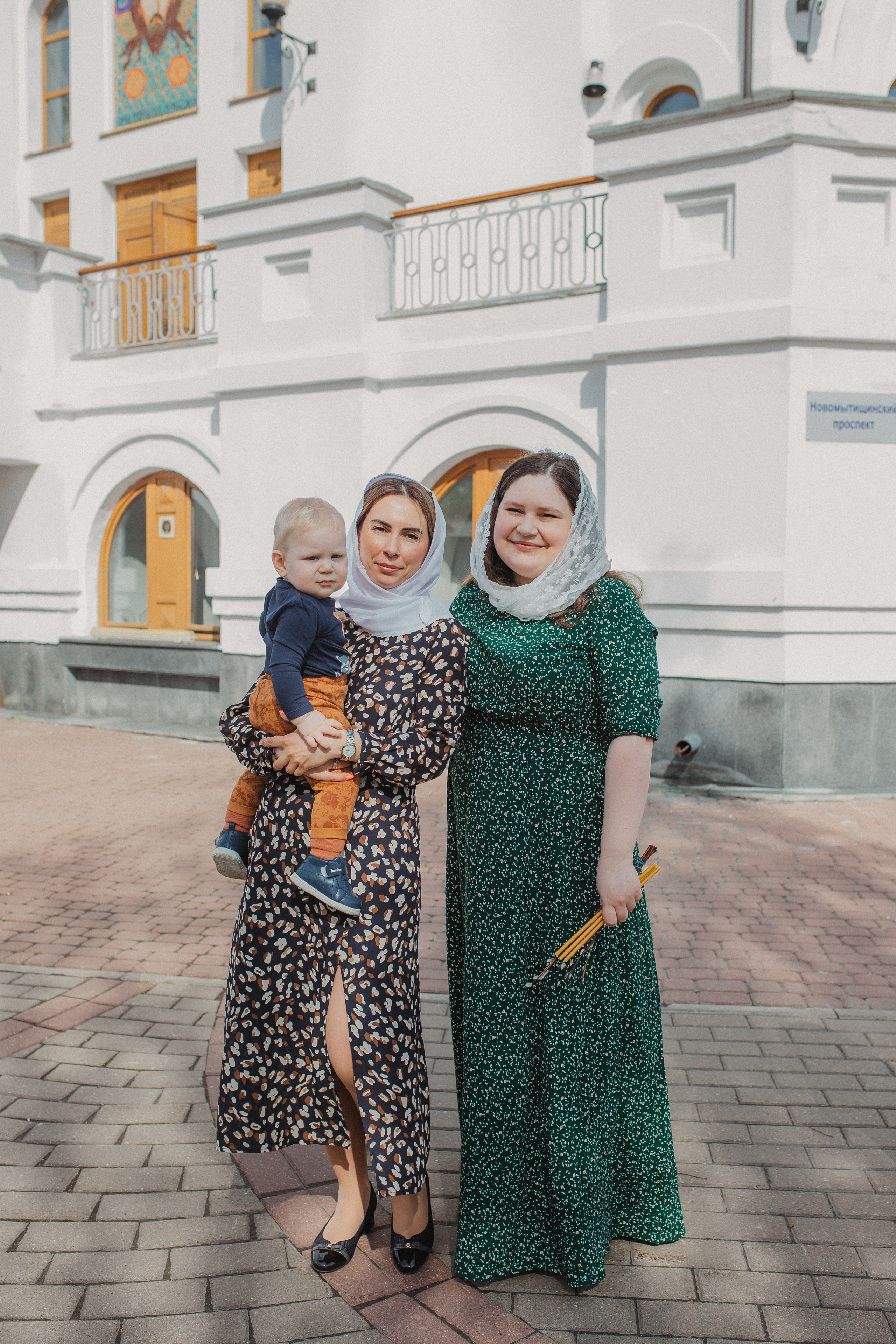 Крещение Матвей. Семейный и домашний фотограф в Москве и МО Королева Валерия