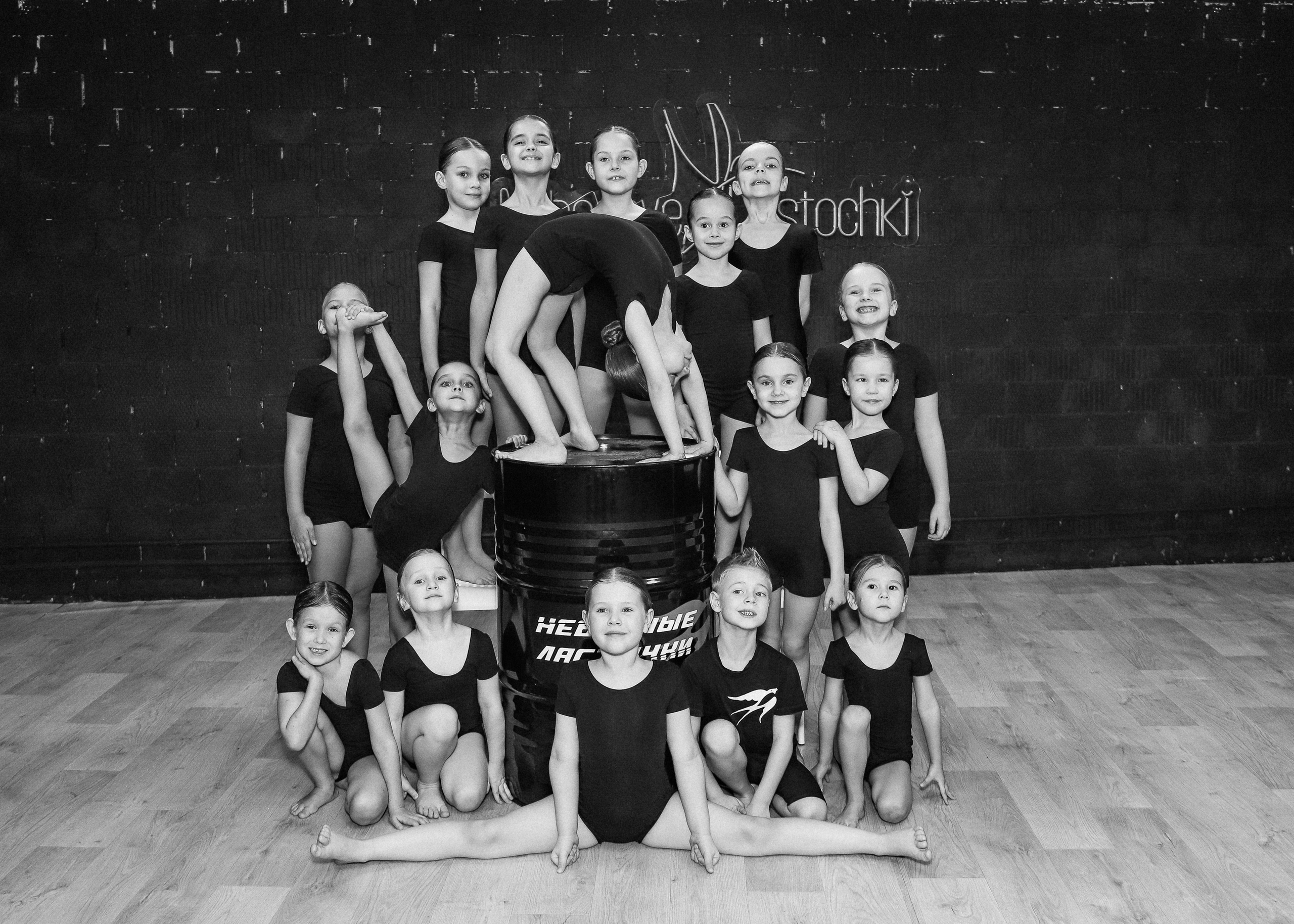 Младшие в студии. Фотограф Юлия Мальцева