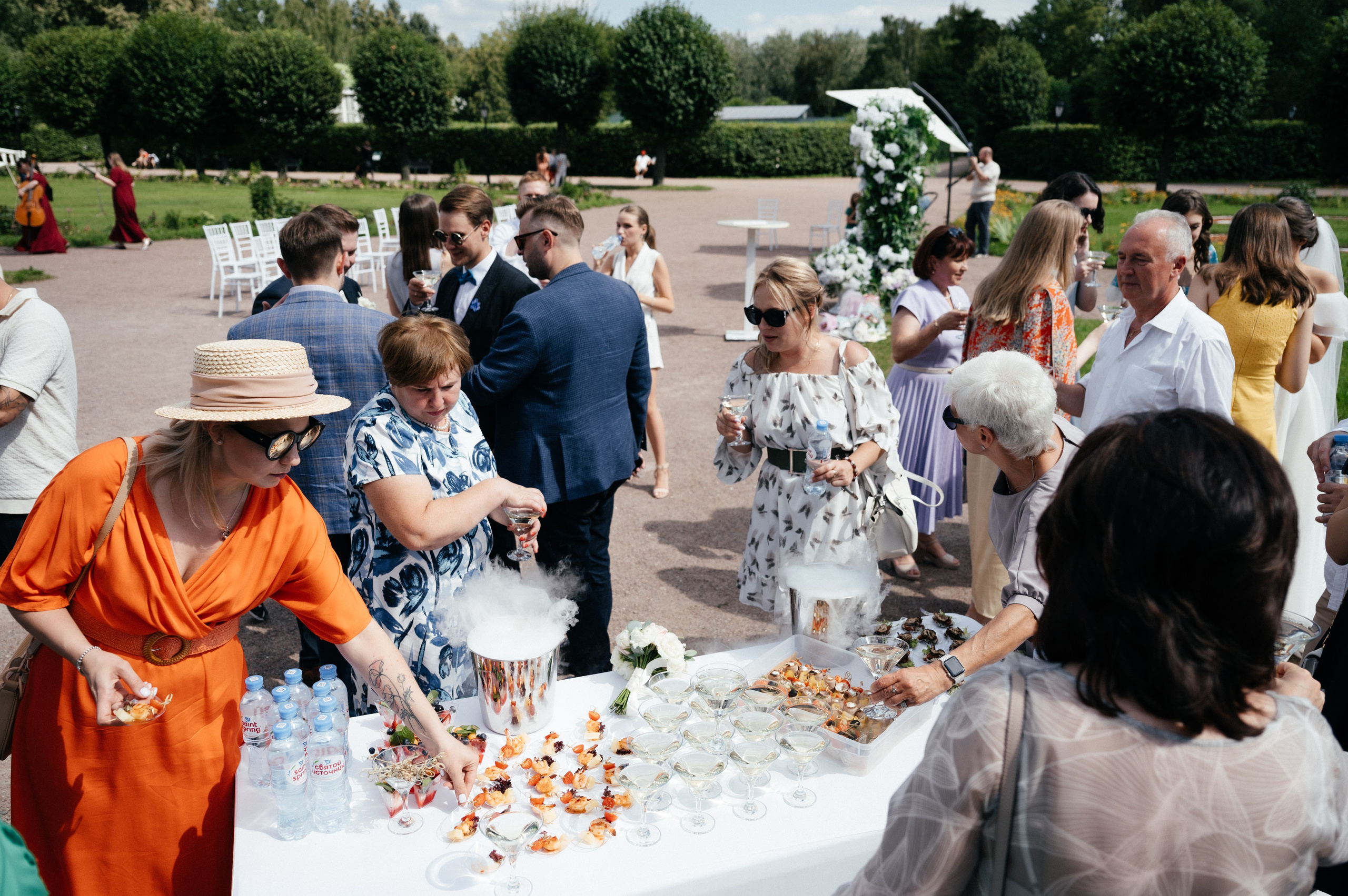 Фуршет в Кусково