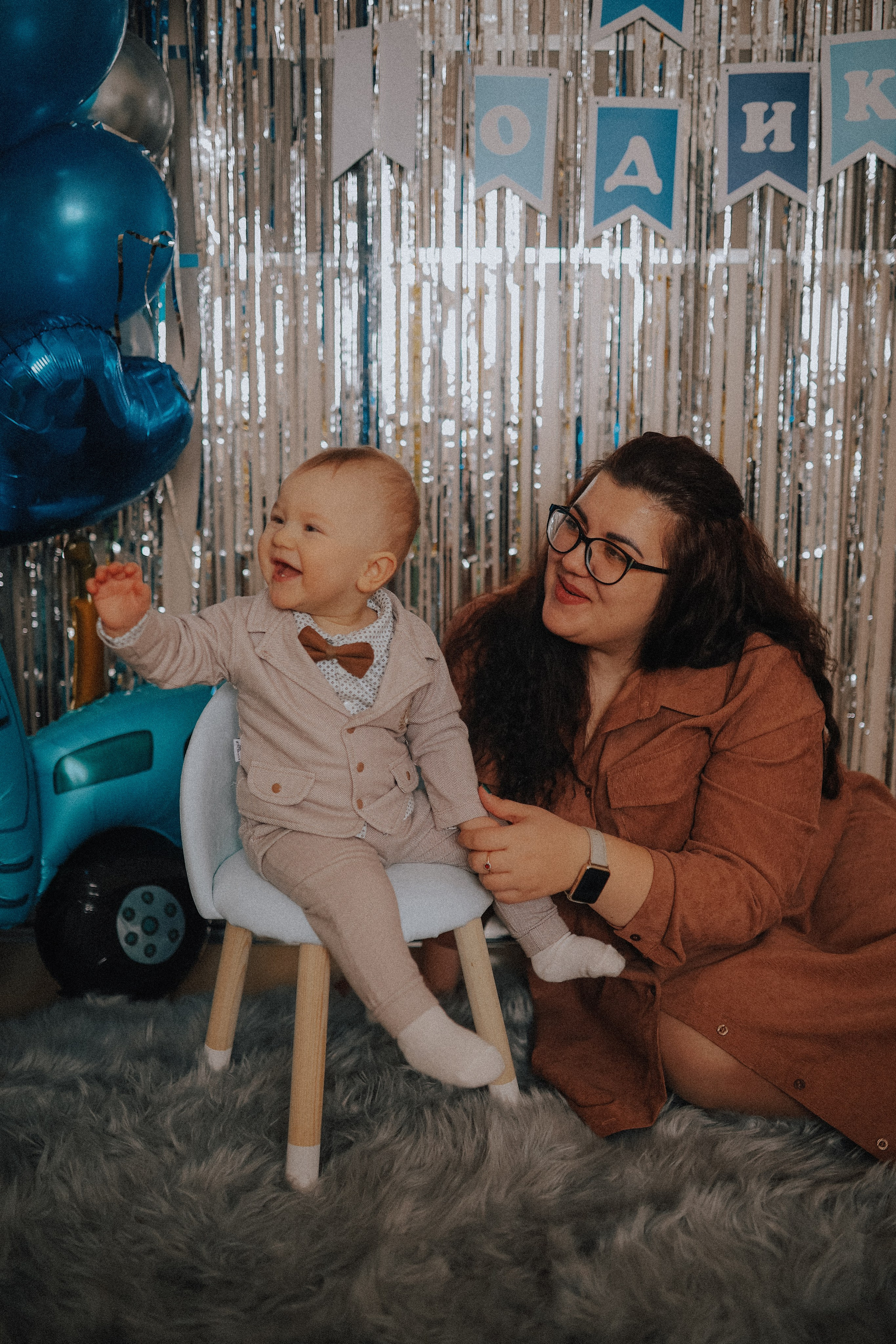 Тёмочке 1 годик. Семейный фотограф в Москве и Люберцах Юлия Гуськова