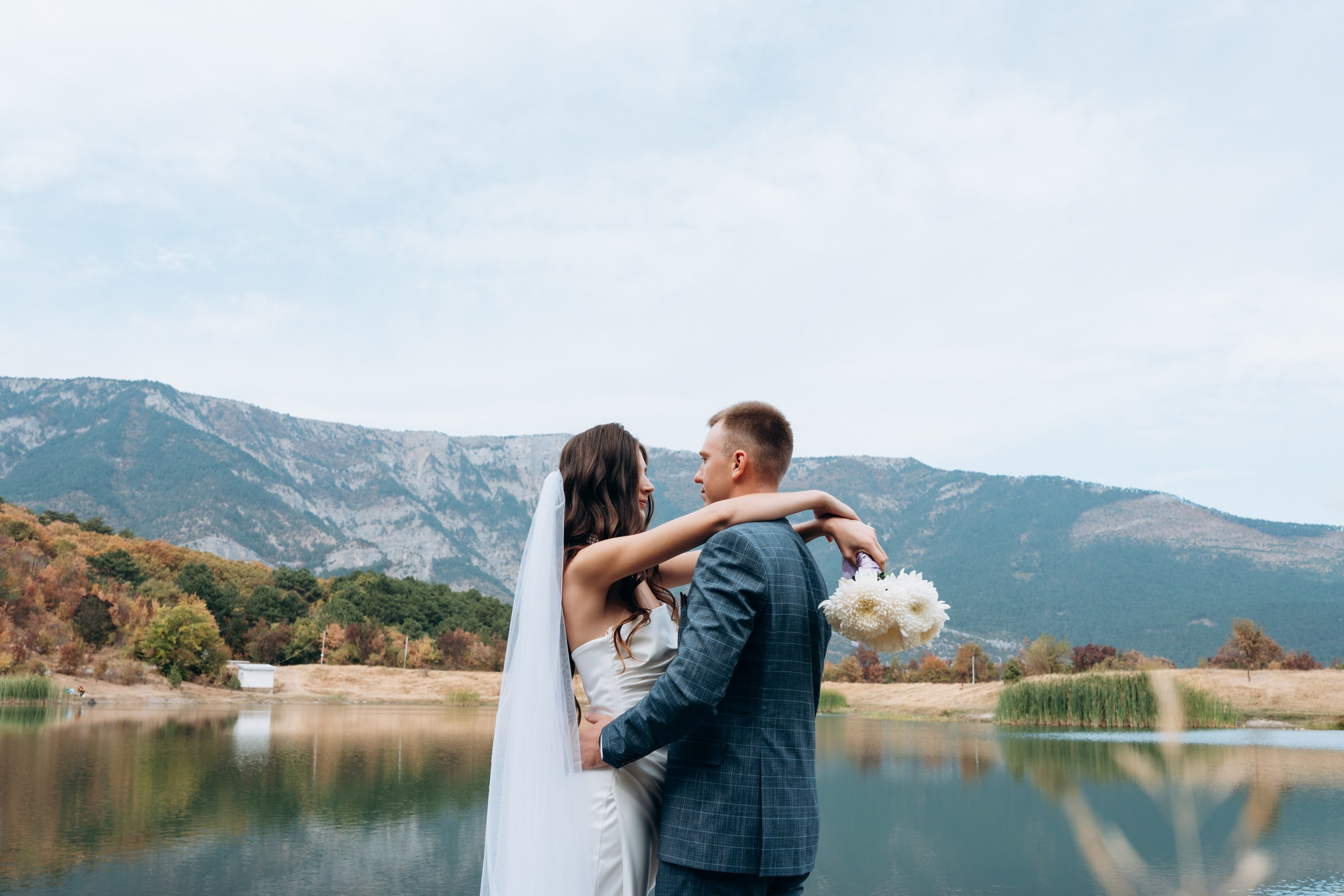 Оля и Вадим | Тариф «Мини». Портретный свадебный фотограф Крым | Евгения Щитенко