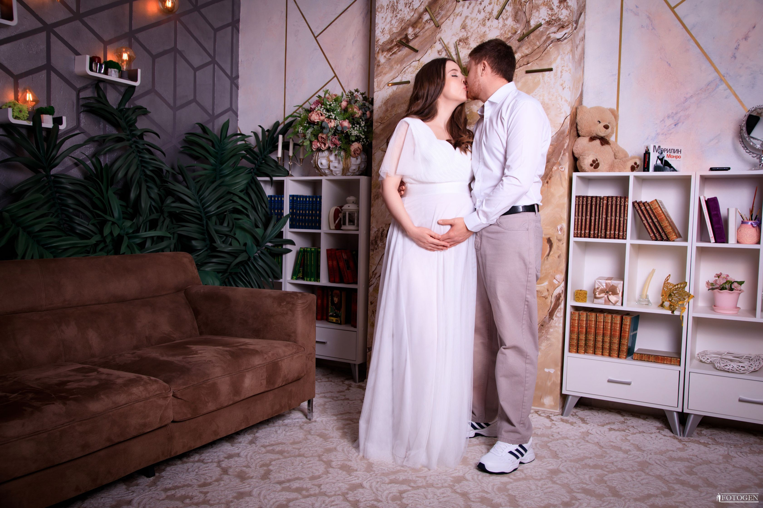 Фотосессия беременности: Портфолио нежных моментов. Интерьерная фотостудия FOTOGEN г. Краснодар