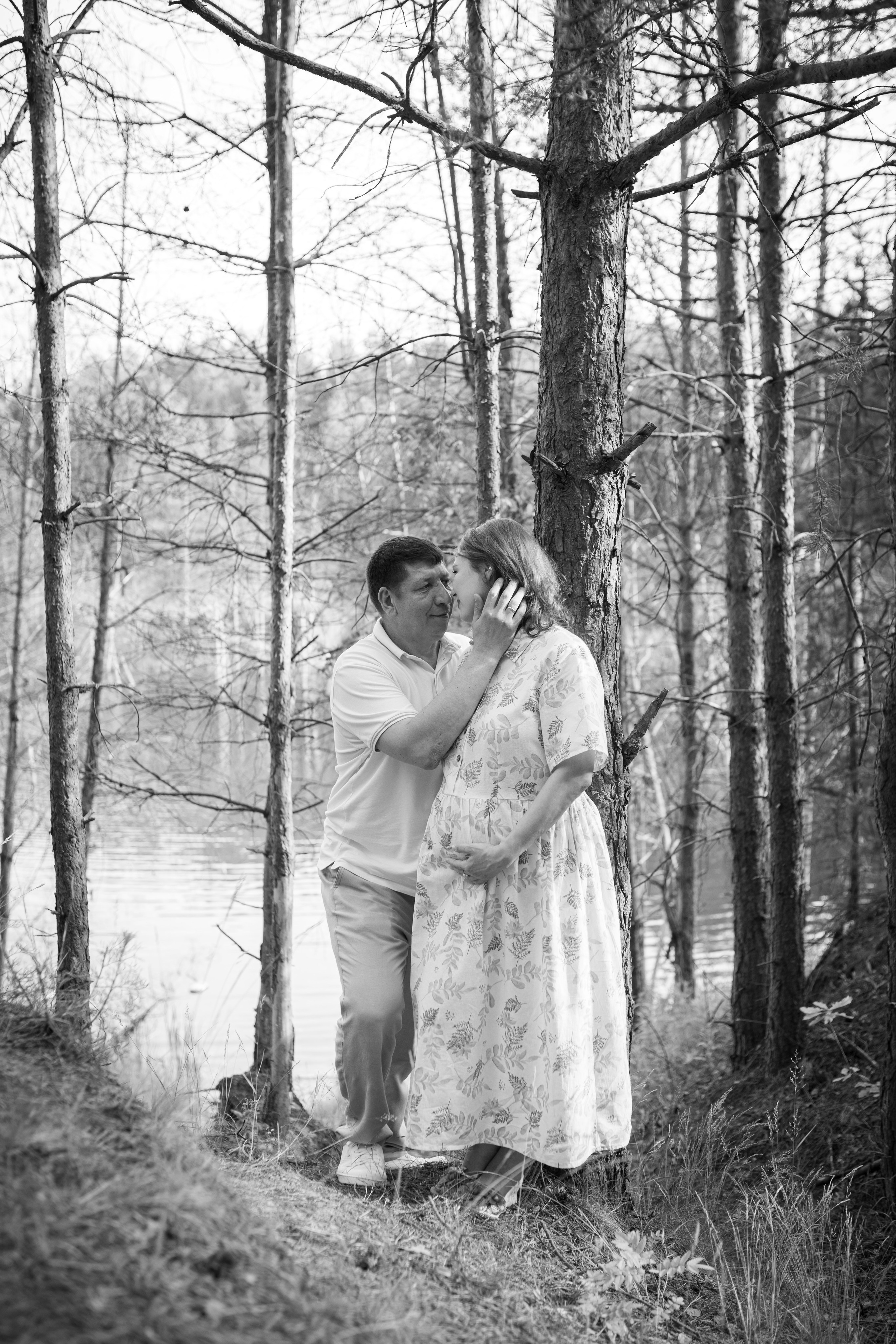 Фотосессия беременности на карьере. Фотограф в Железнодорожном и Балашихе