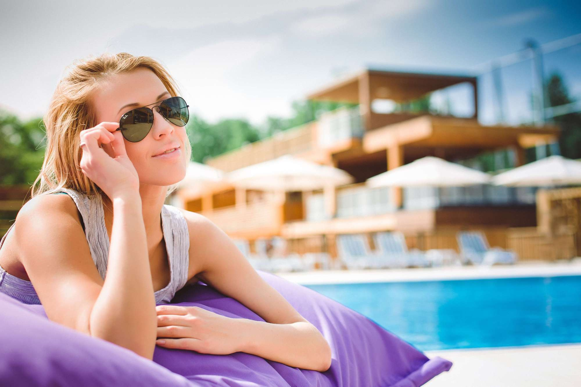 Открытый бассейн в Лужниках. Фотограф рынка недвижимости Павел Хоменко