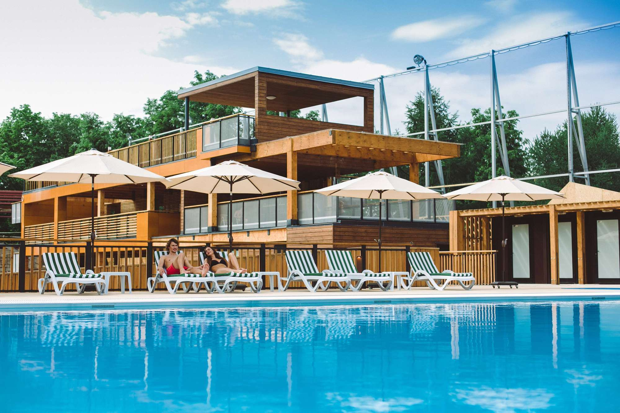 Открытый бассейн в Лужниках. Фотограф рынка недвижимости Павел Хоменко