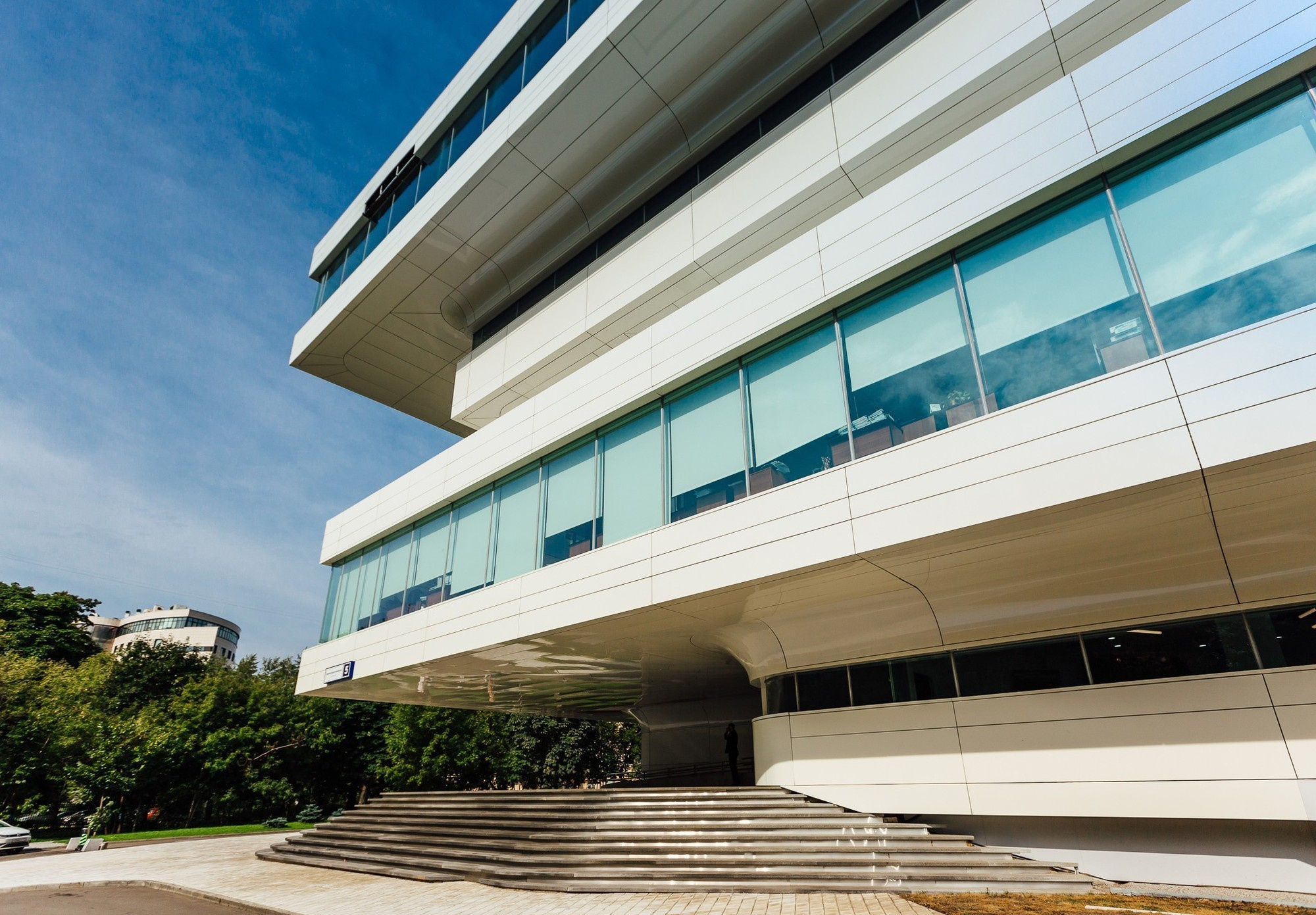 Бизнес-центр Dominion Tower. Фотограф рынка недвижимости Павел Хоменко