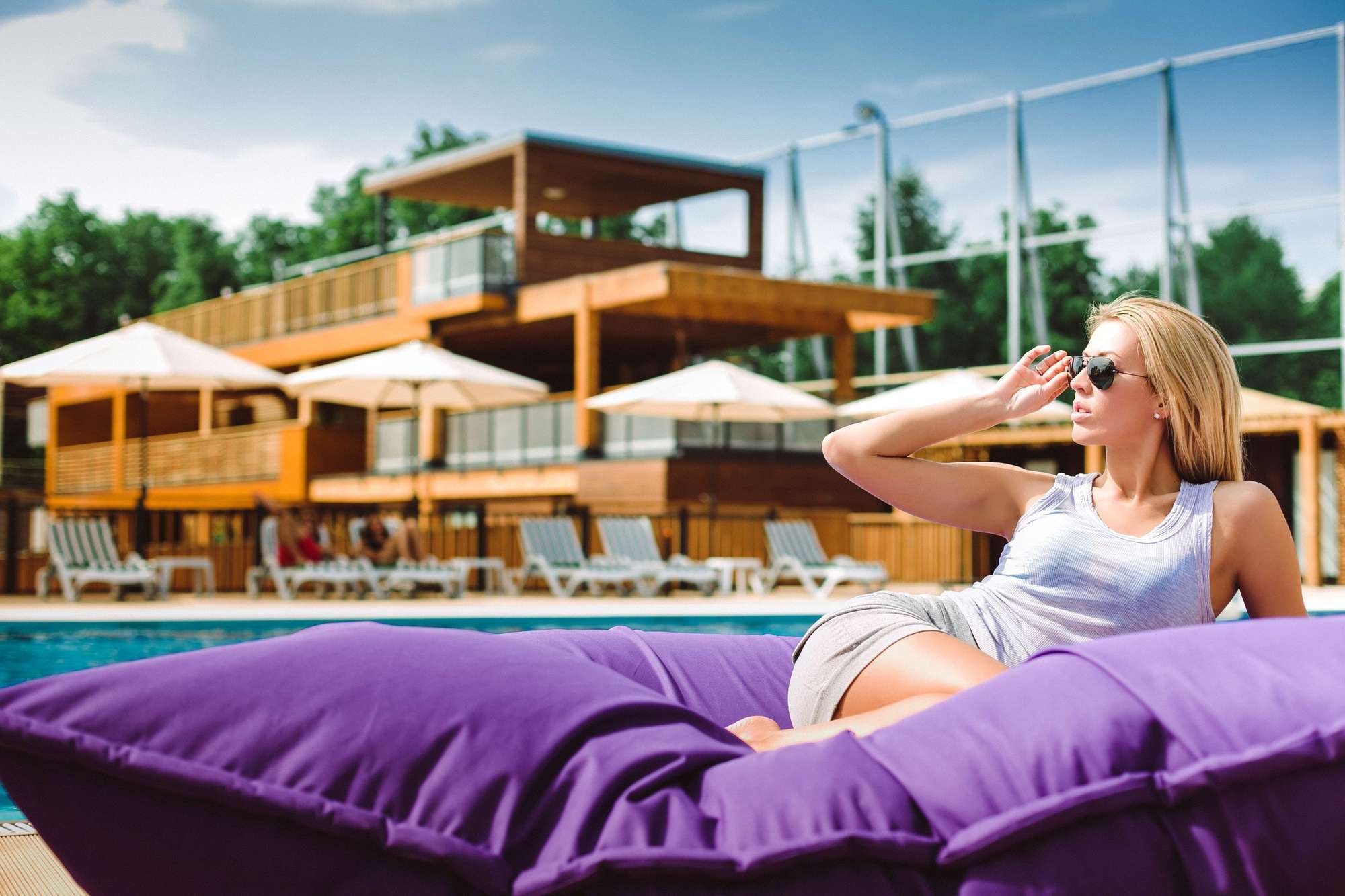 Открытый бассейн в Лужниках. Фотограф рынка недвижимости Павел Хоменко