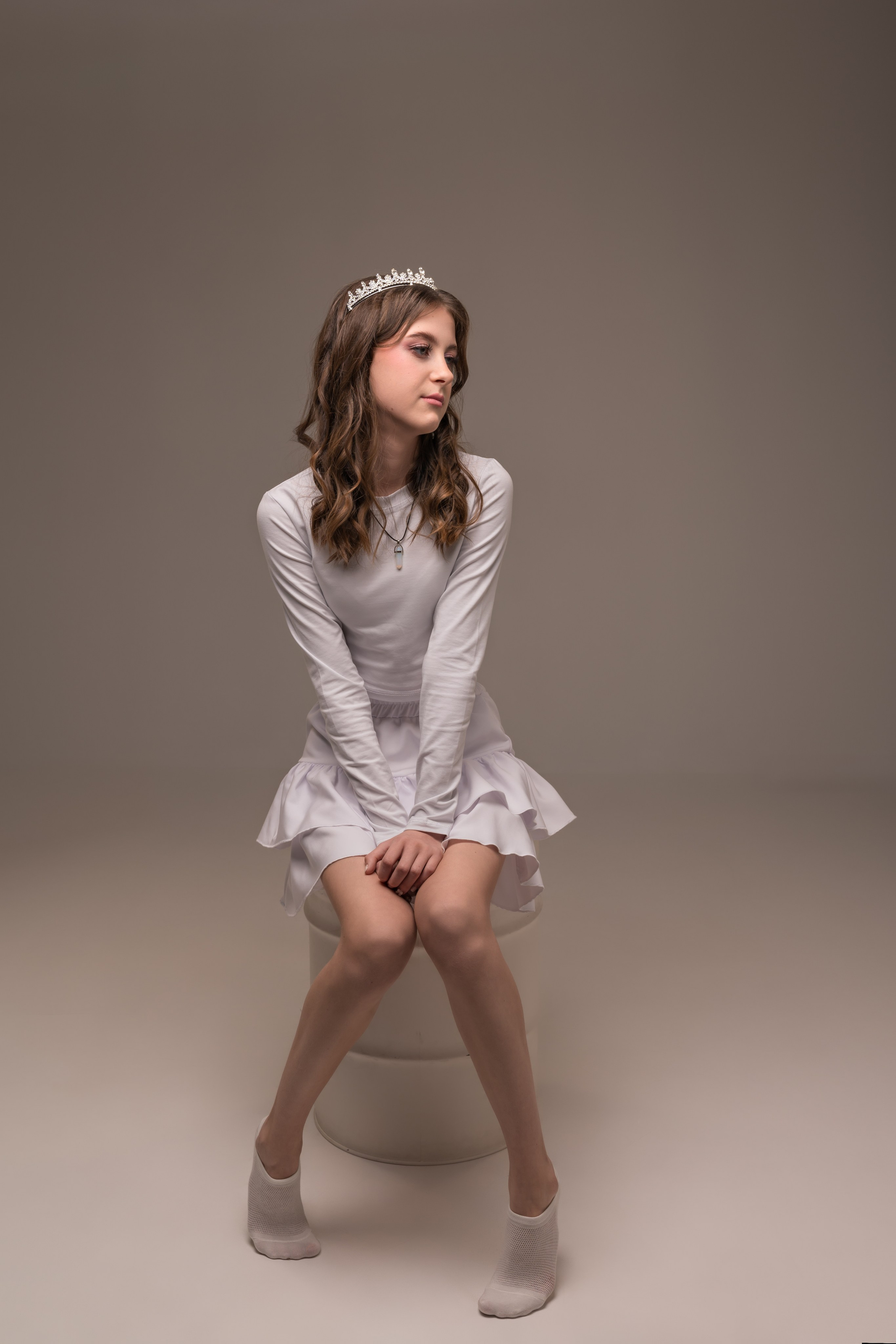 Съемки в студии