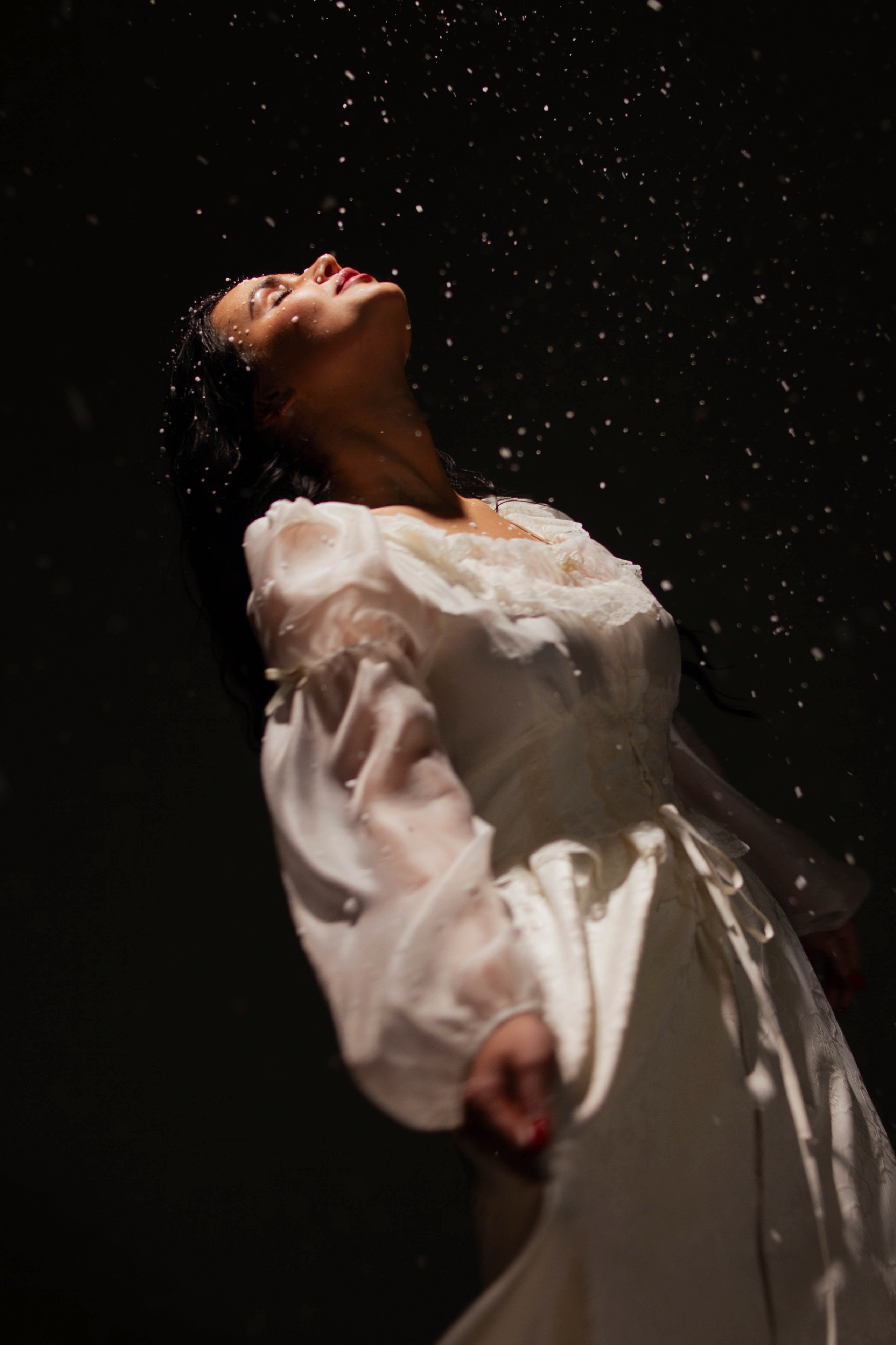 Снег в студии. Создадим шедевр? Виталина и её фотоискусство