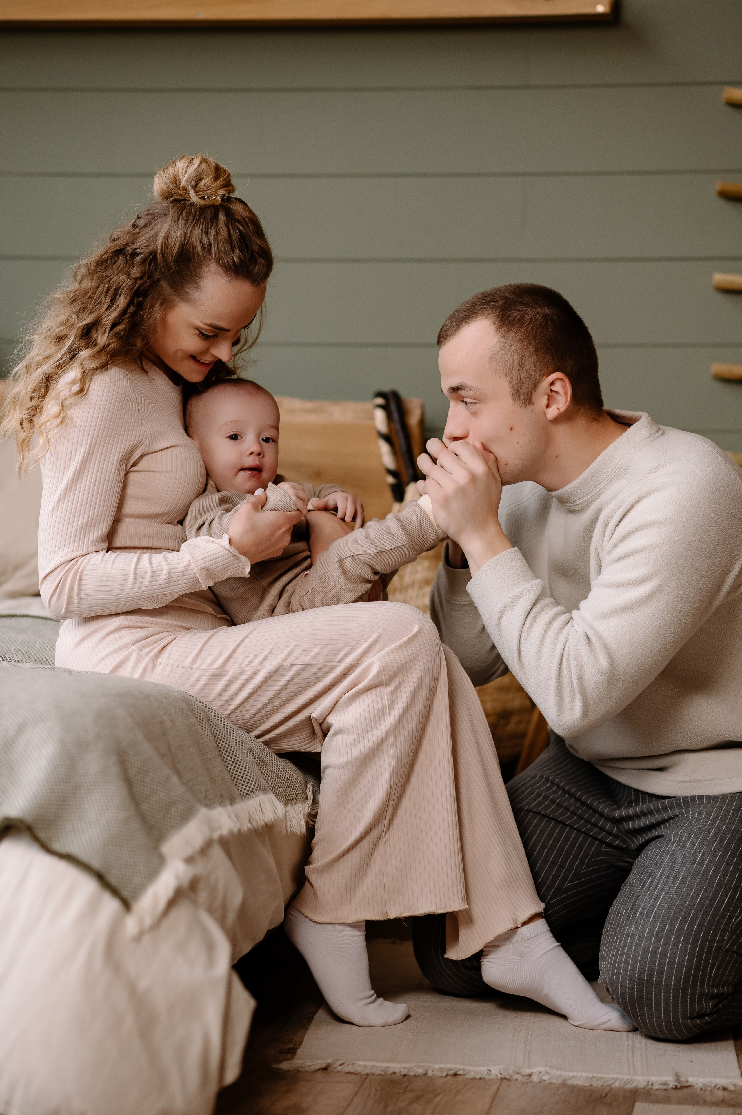 Первая семейная с малышом. Фотограф Минск Катерина Кирик