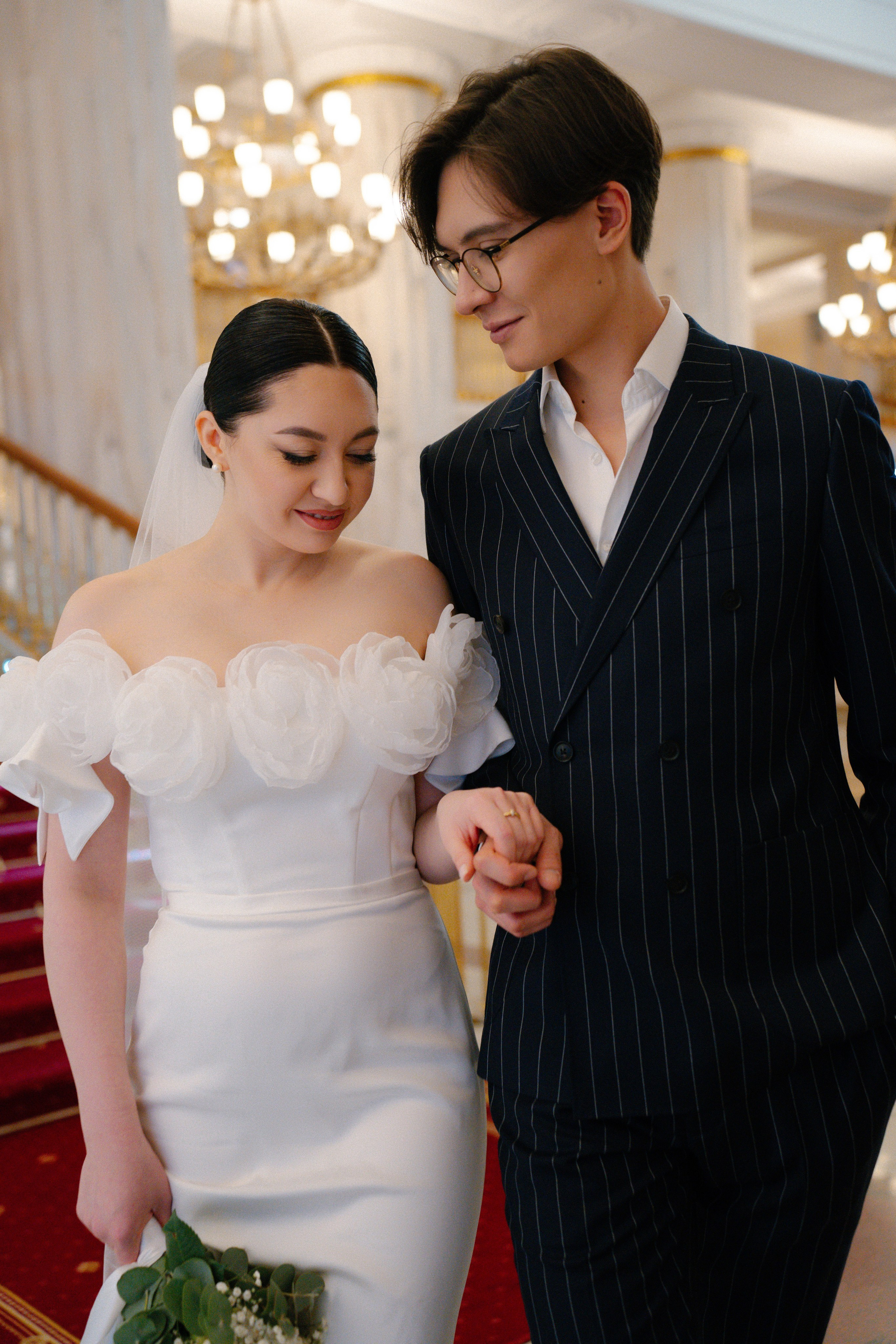 Свадебная фотосессия в гостинице Украина